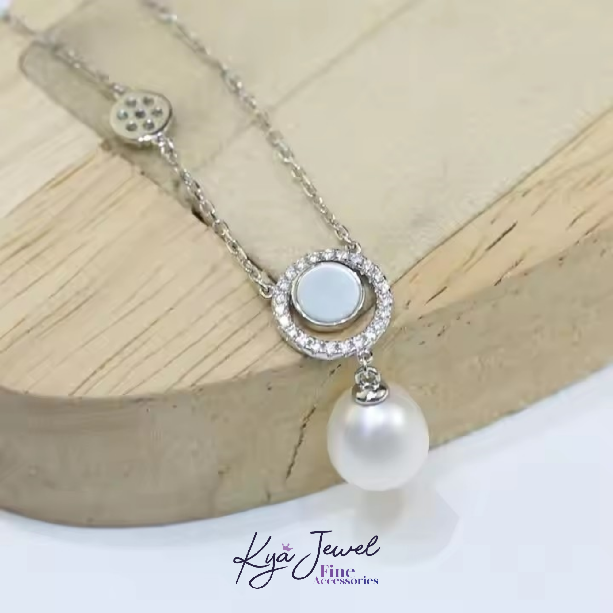 Bộ trang sức nữ Circle Pearl