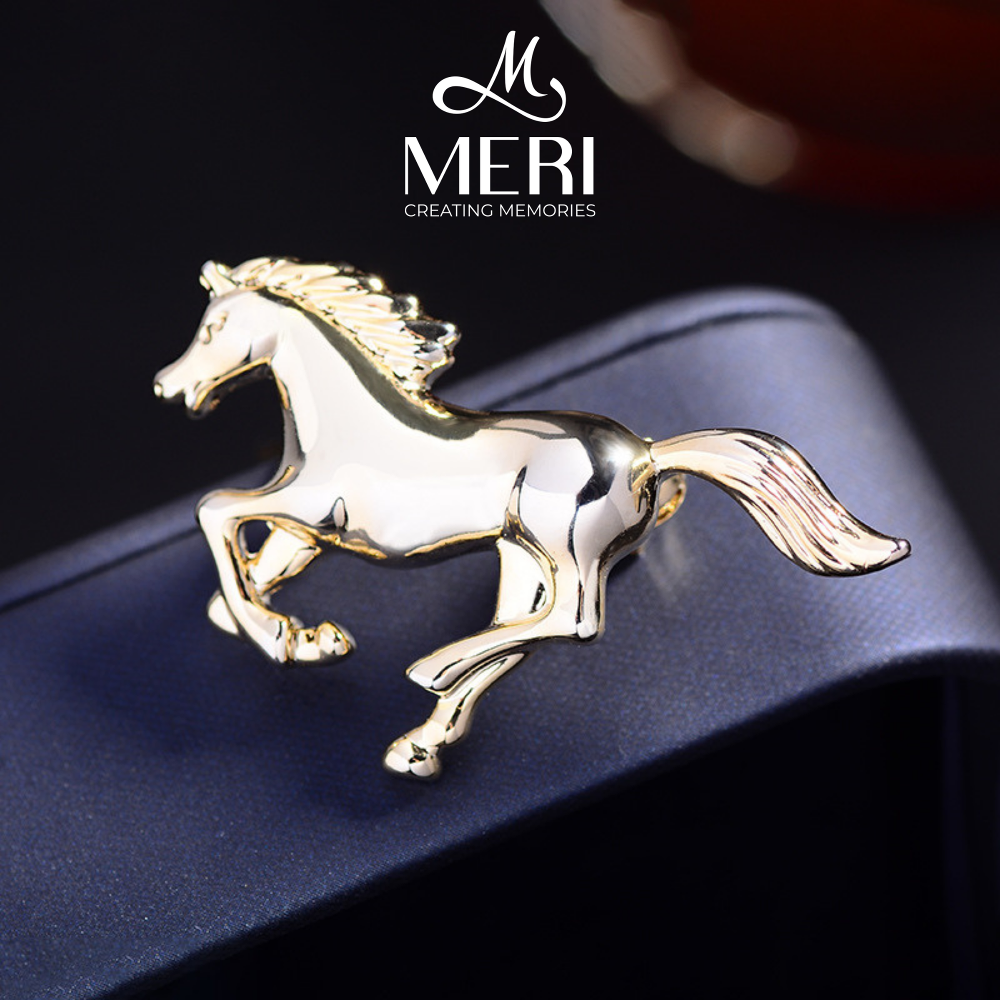 Cài áo Golden Horse
