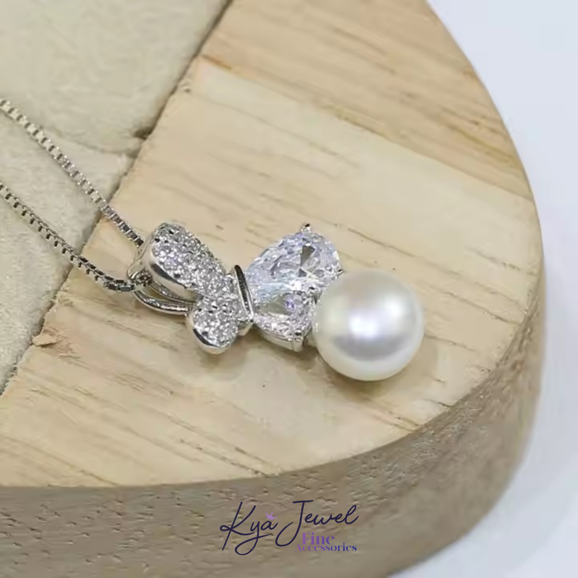 Bộ trang sức nữ Radiant Butterfly Pearl