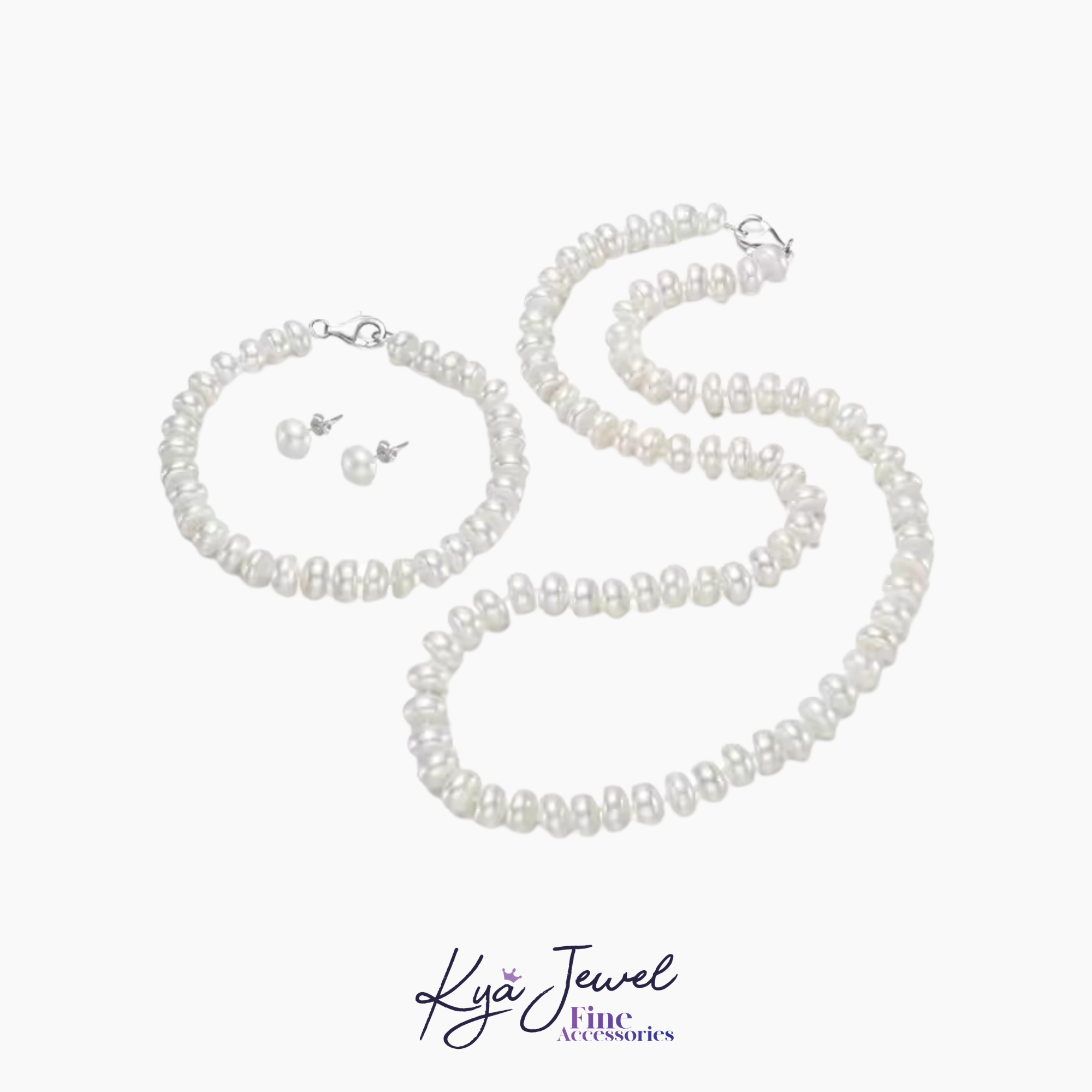 Bộ trang sức nữ Eternal Glow Pearl