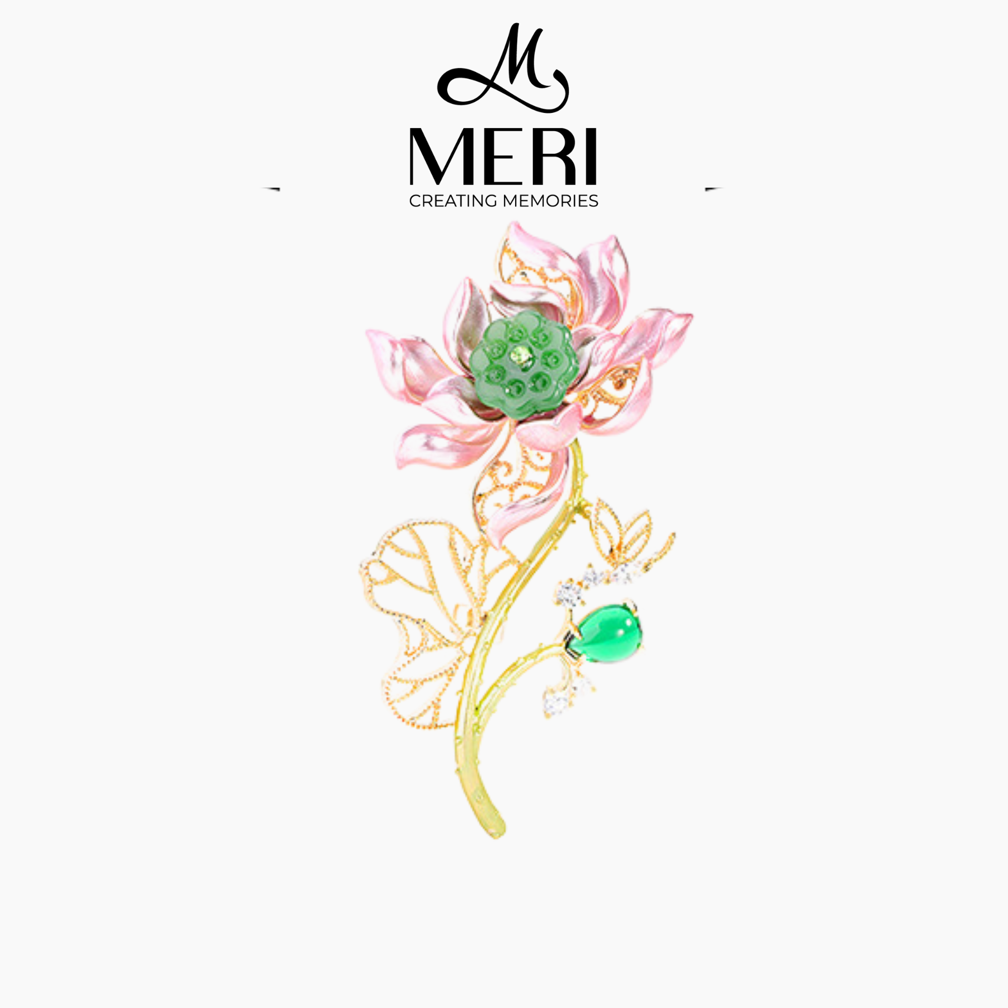 Cài áo Lotus Blossom