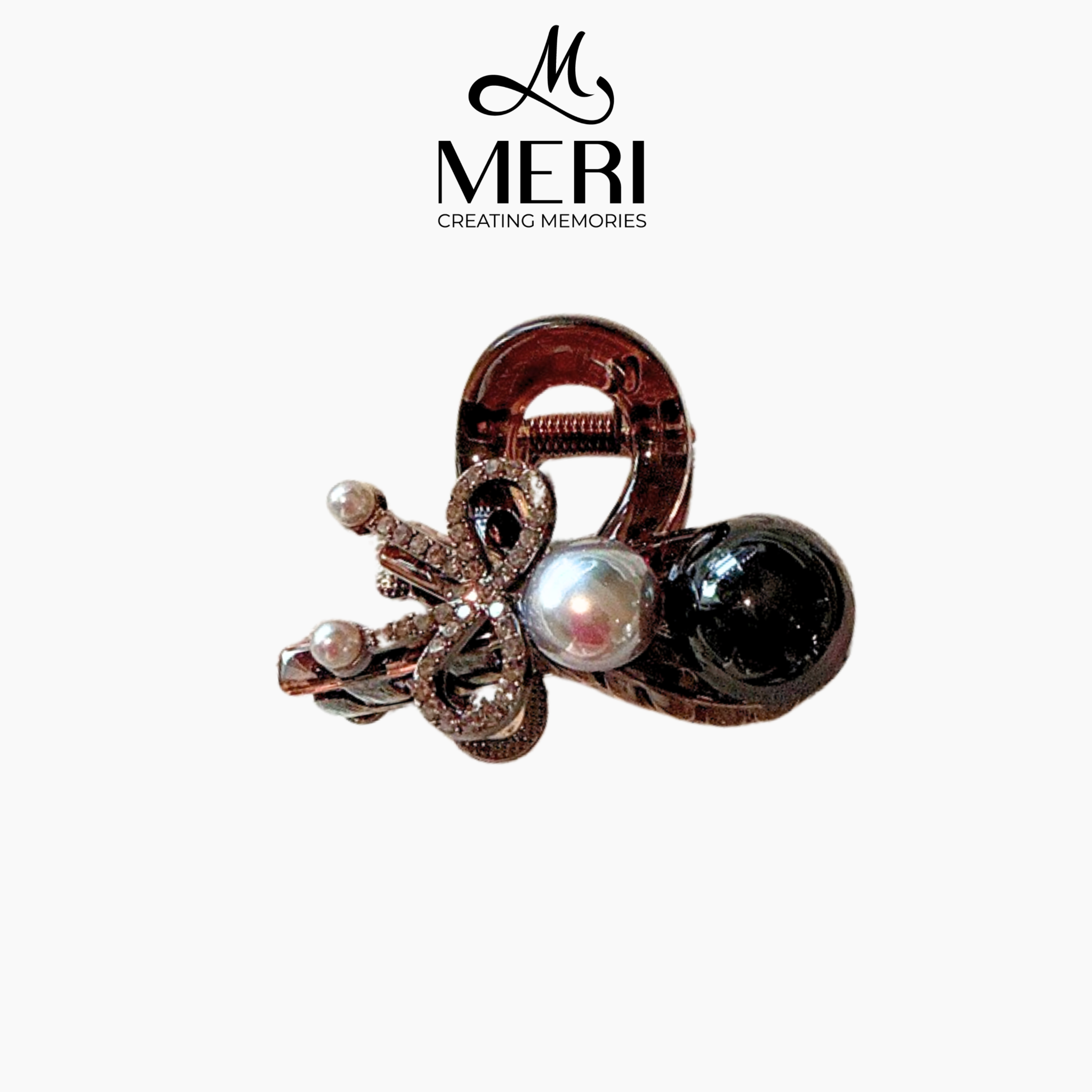 Kẹp tóc Charming Pearl Bow