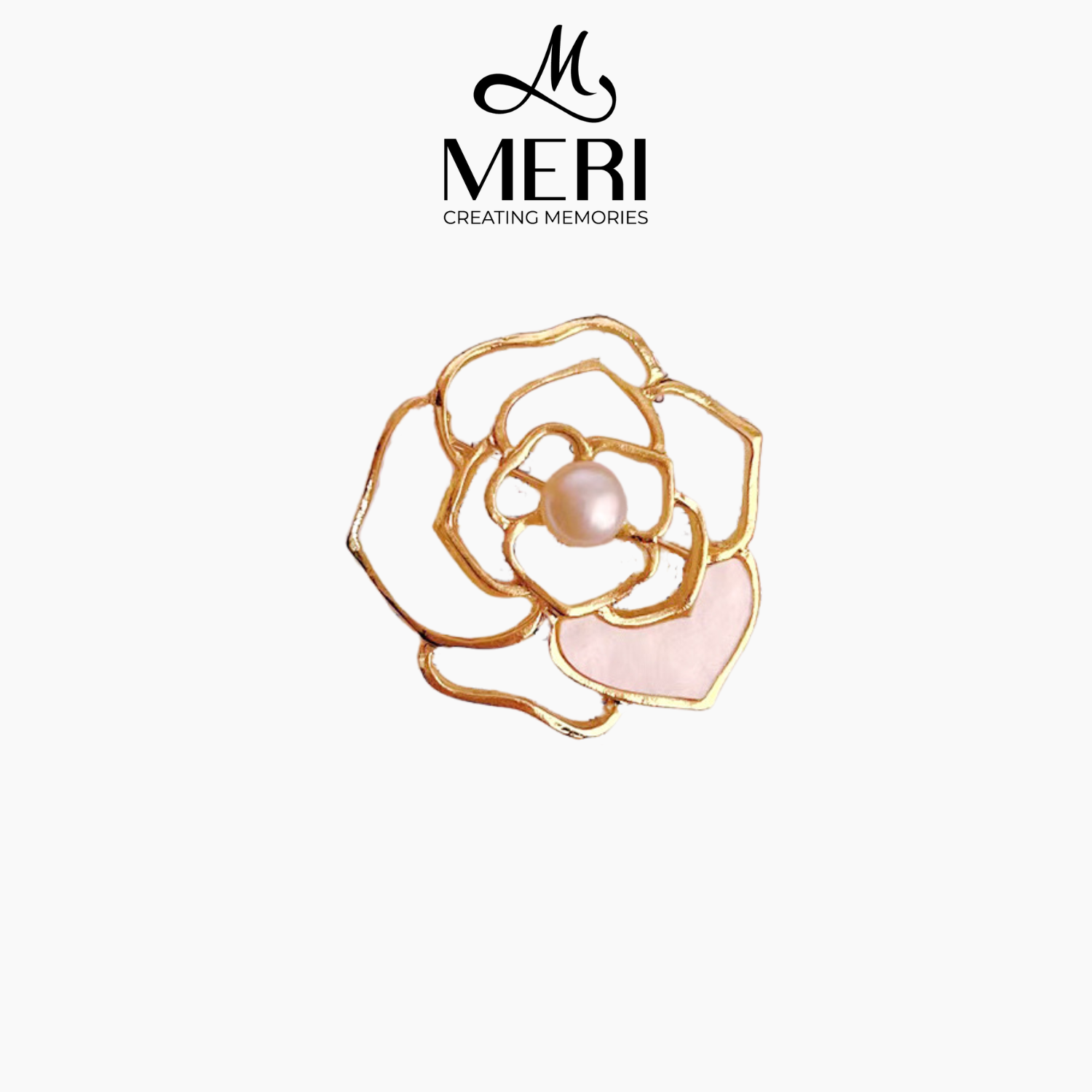 Cài áo nữ Rosy Pearl