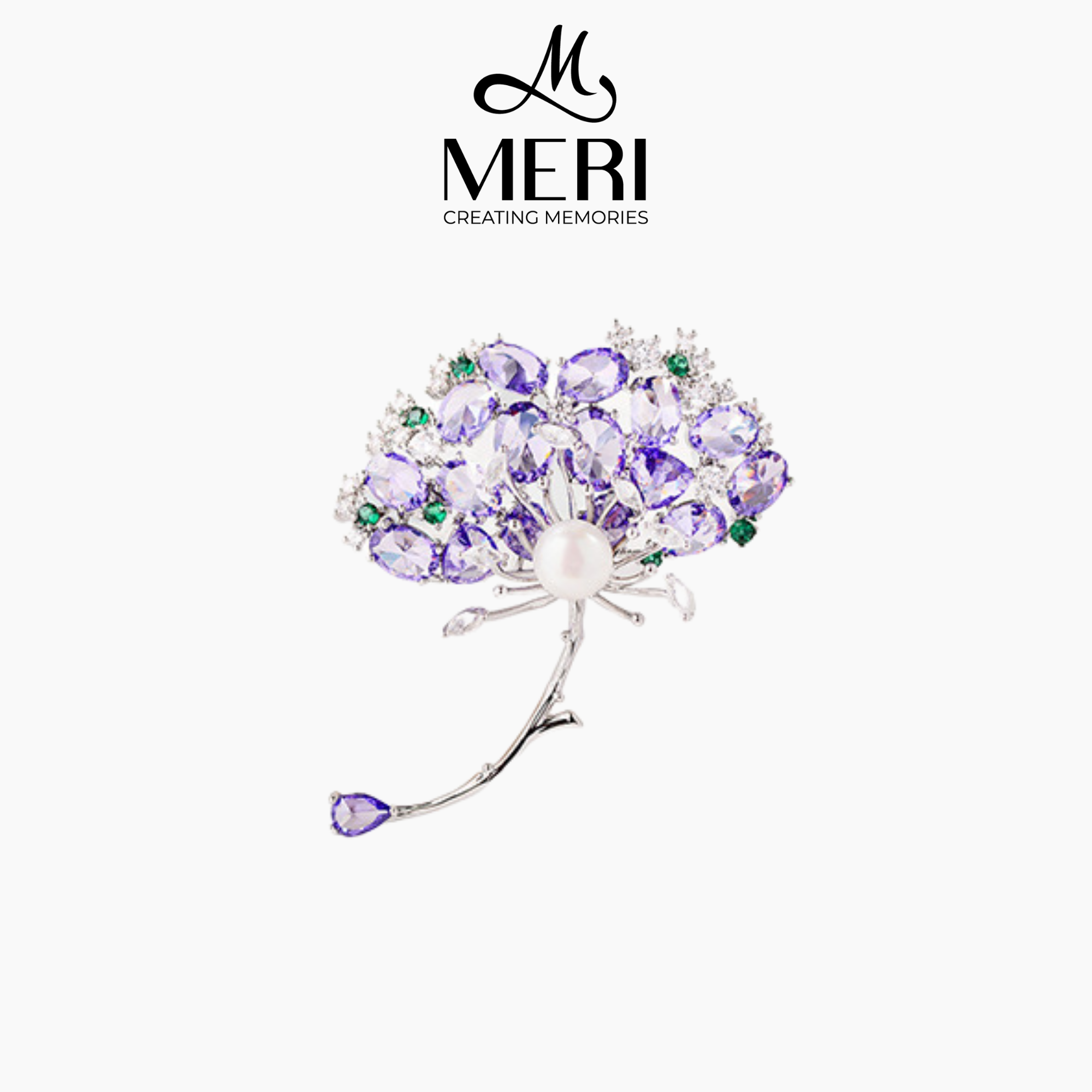 Cài áo Purple Ginkgo
