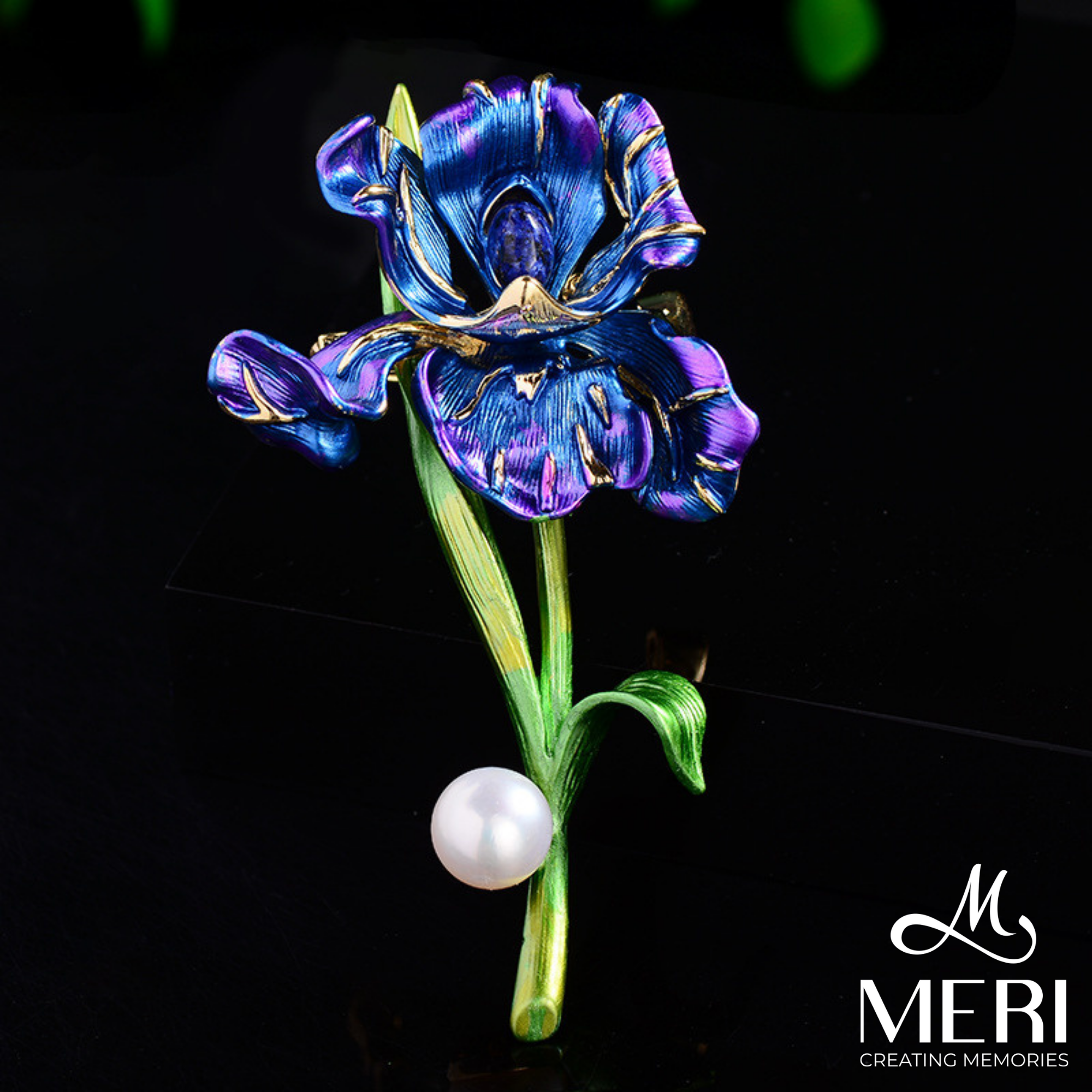 Cài áo Gentle Iris