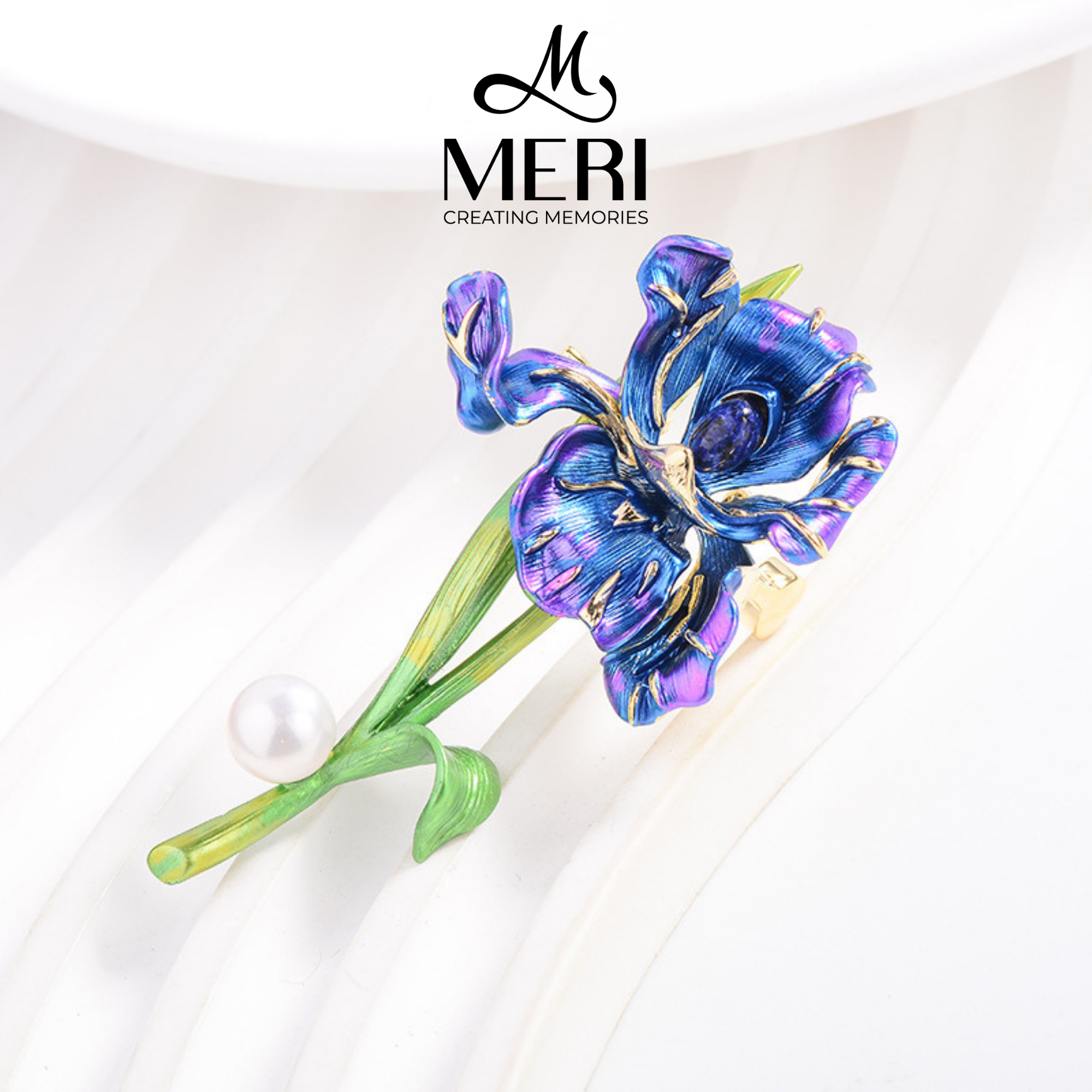 Cài áo Gentle Iris