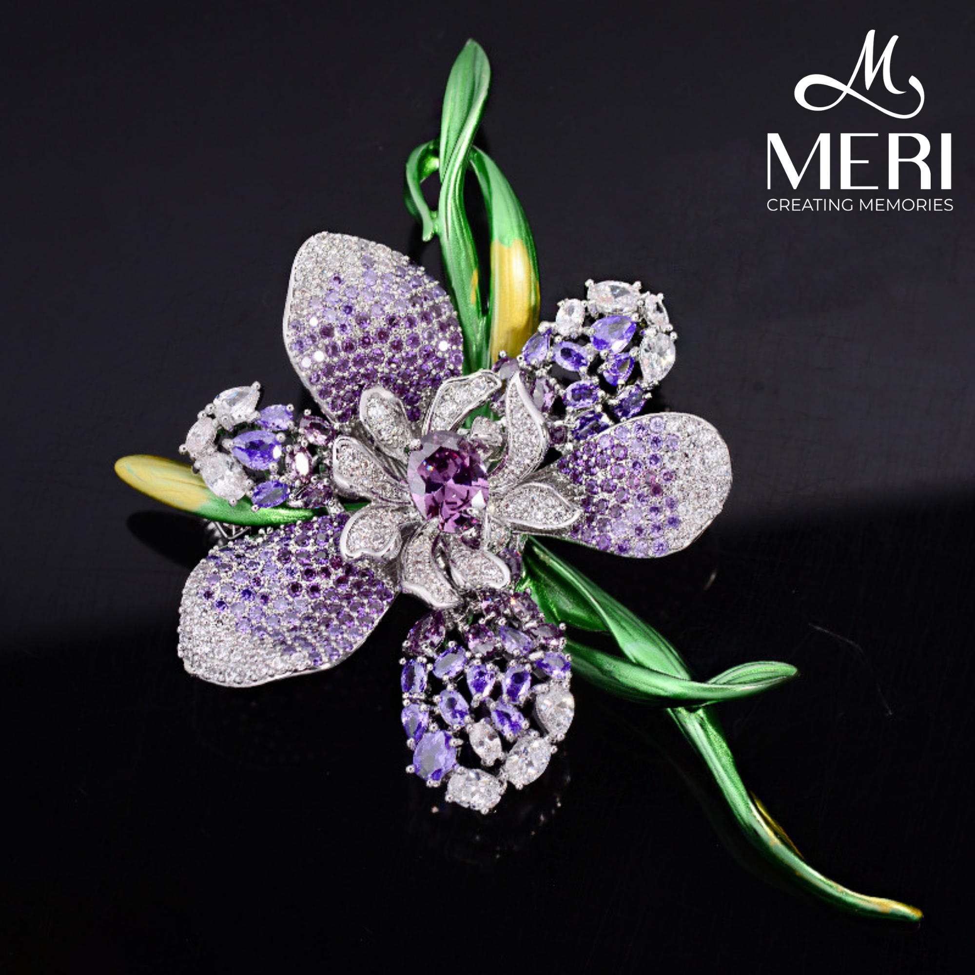 Cài áo Royal Iris