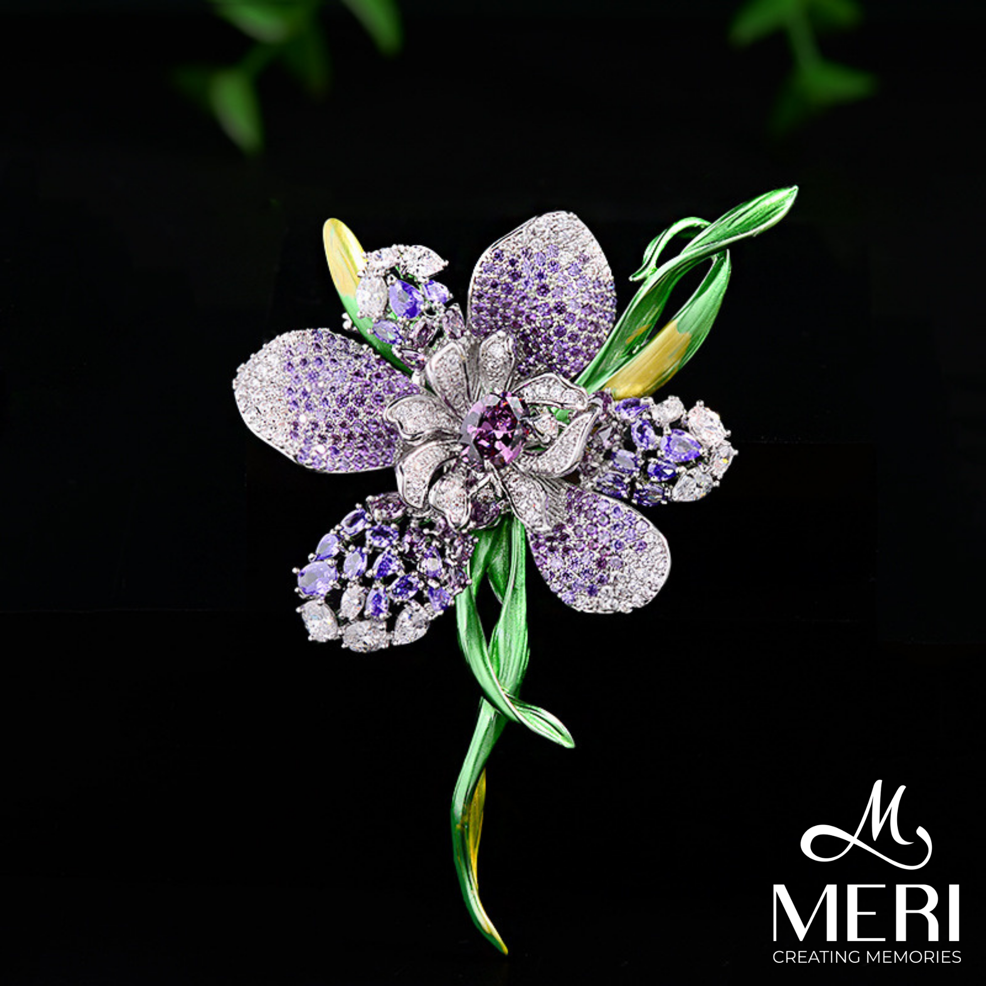 Cài áo Royal Iris