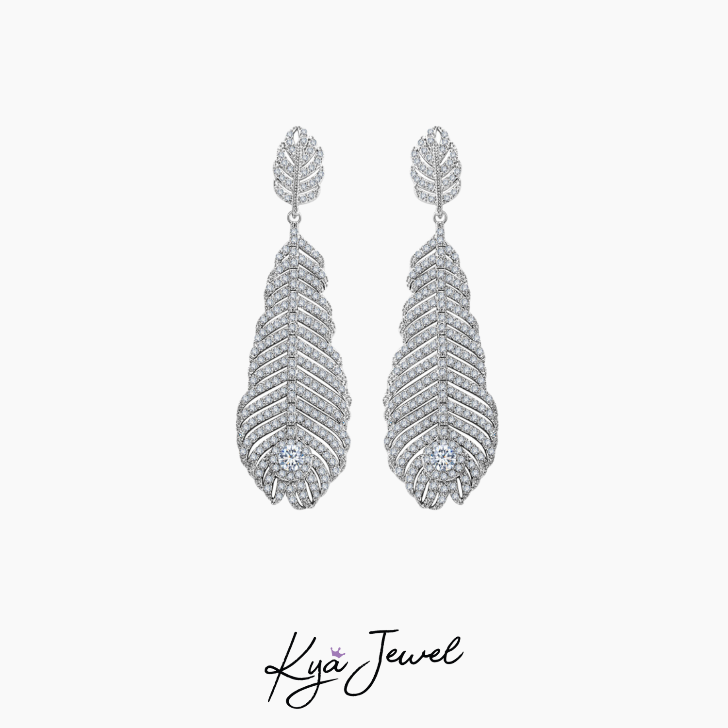 Khuyên tai nữ Timeless Feather