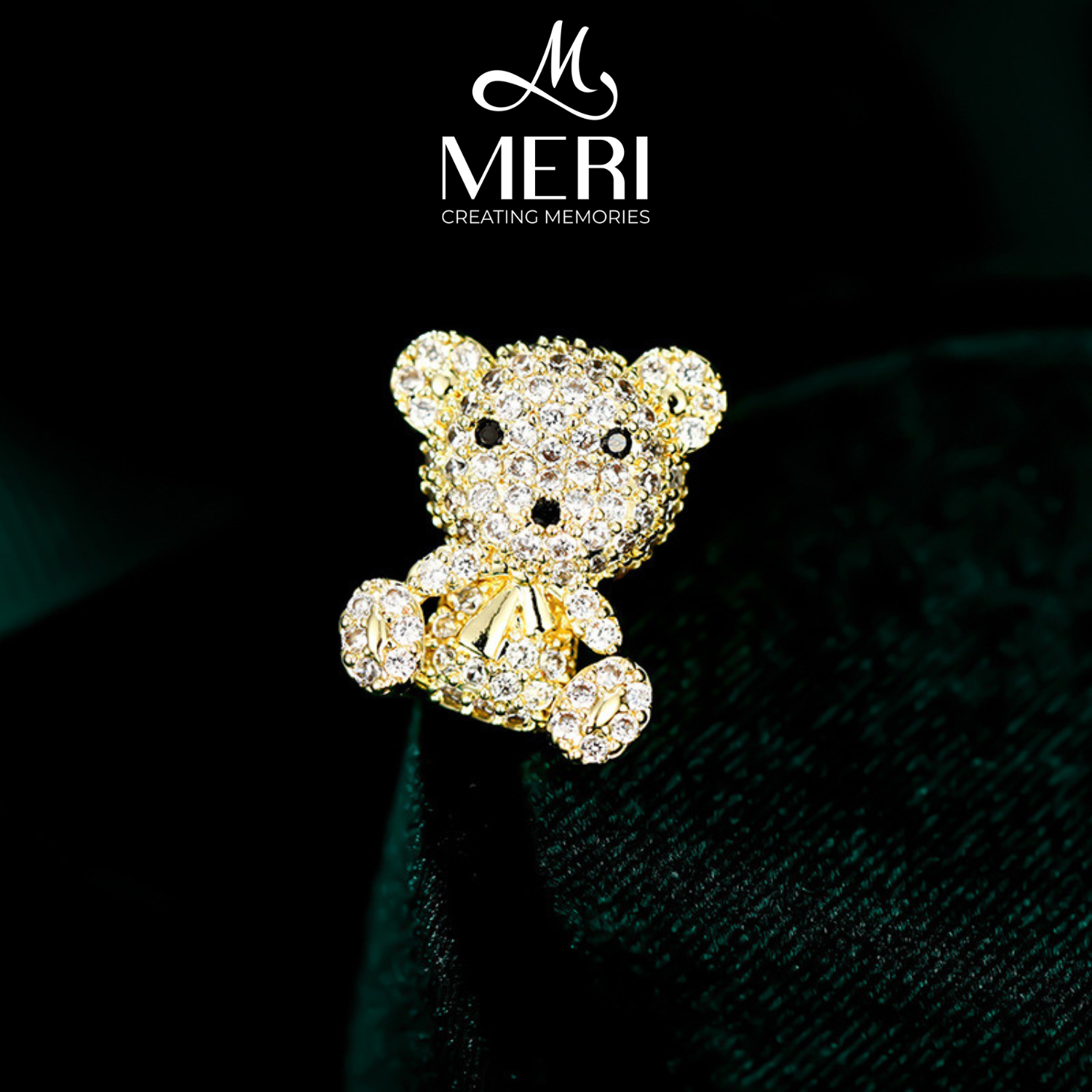 Pin cài áo Teddy Bear