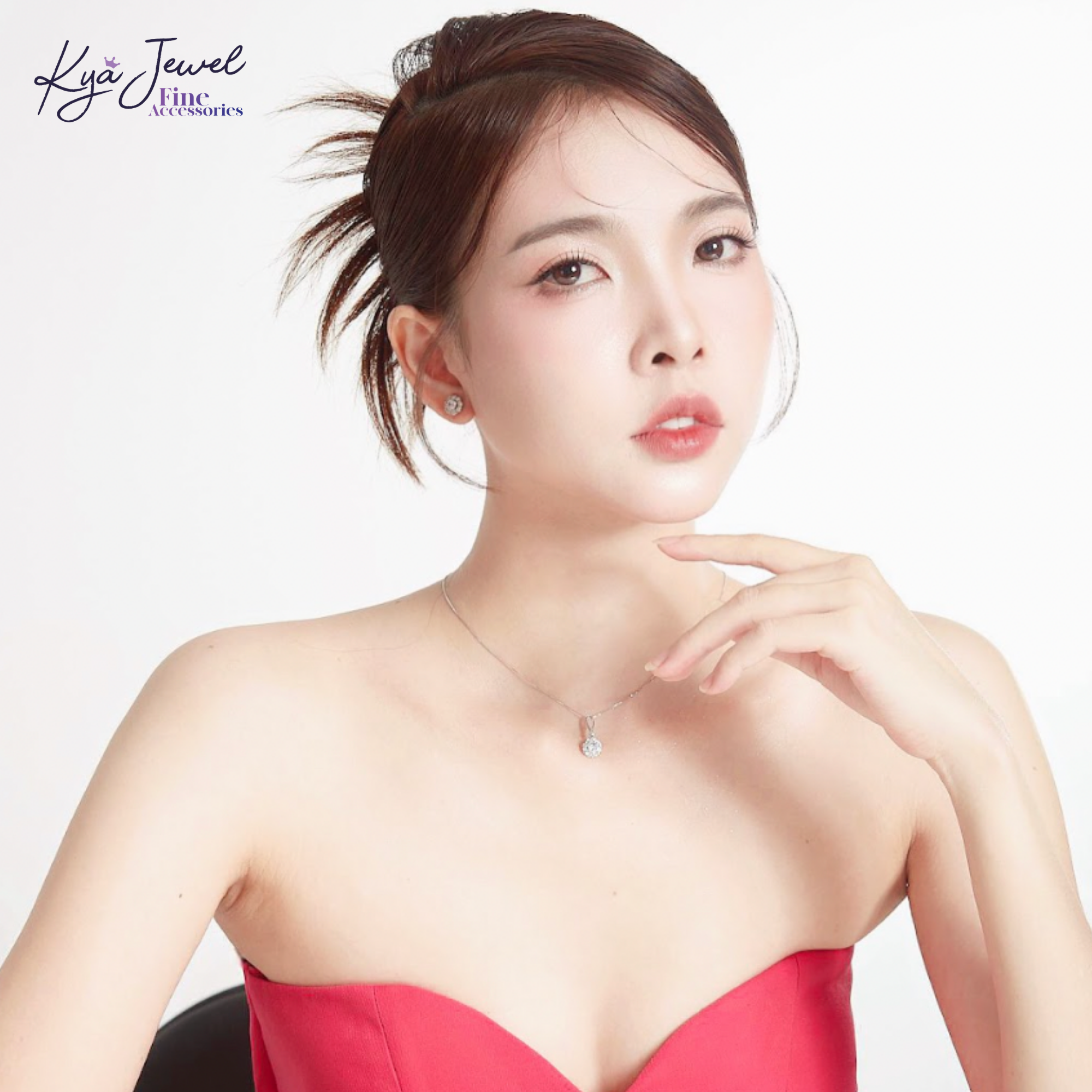 Bộ trang sức nữ Hoa mai cao cấp