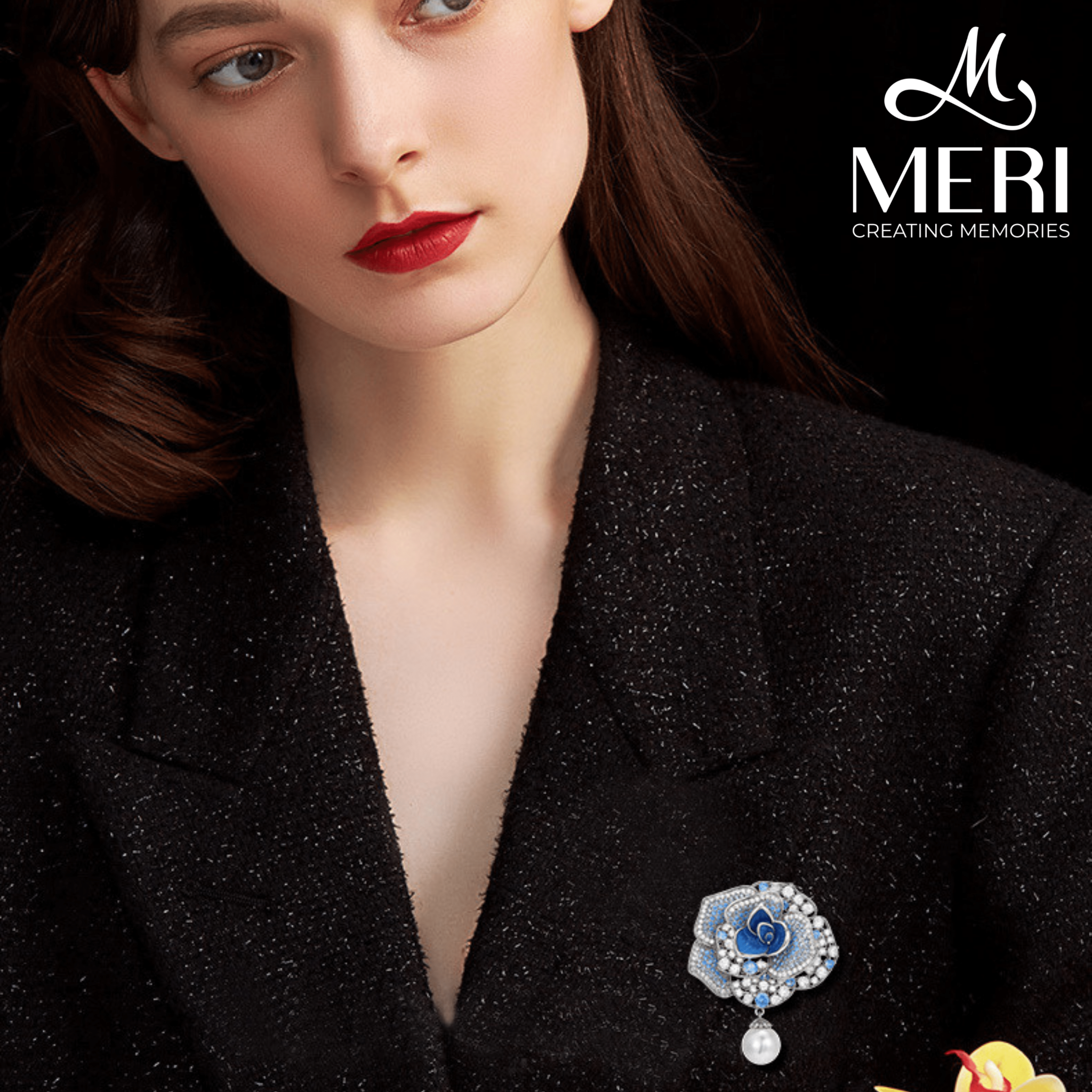 Cài áo Classy Rose