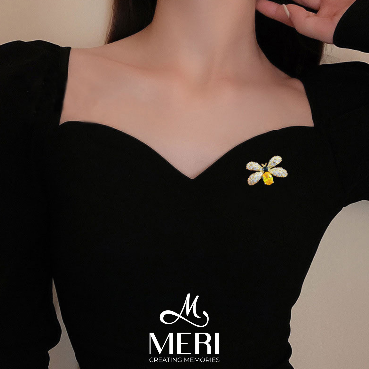 Pin cài áo Yellow Bee