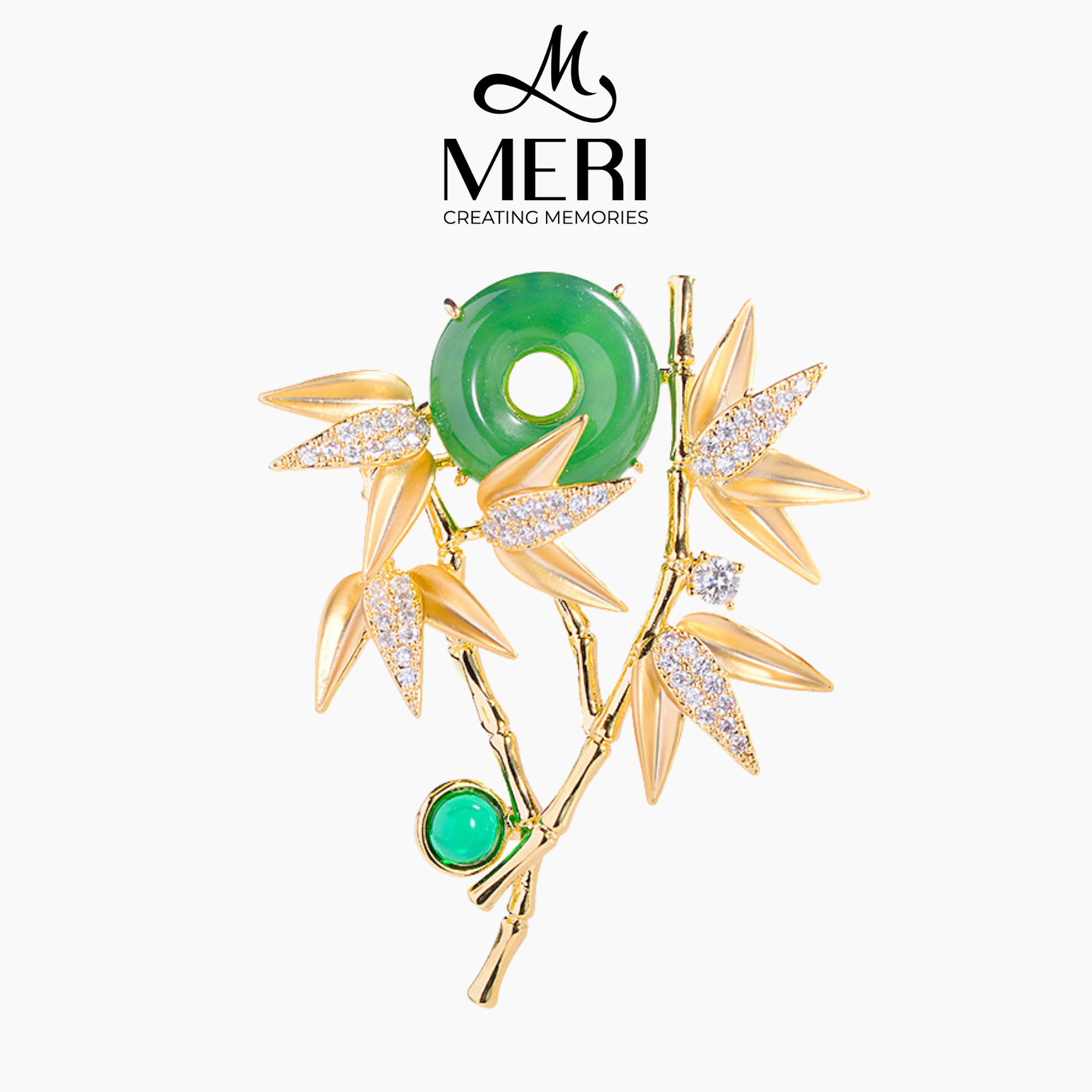 Cài áo Bamboo thanh lịch
