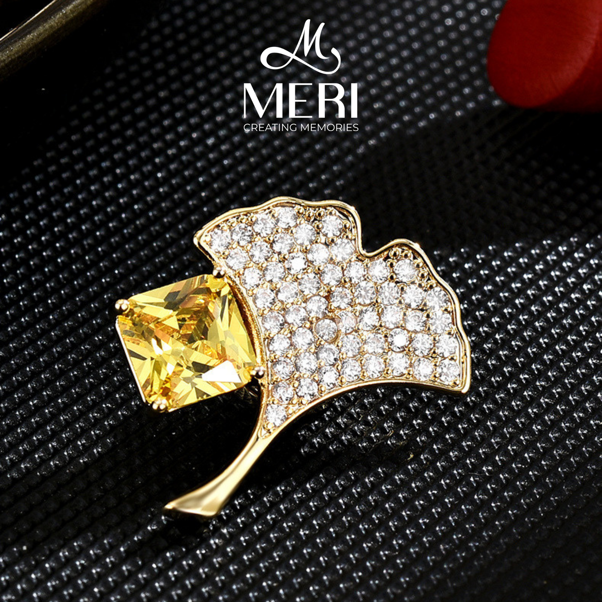 Pin cài áo Golden Ginkgo