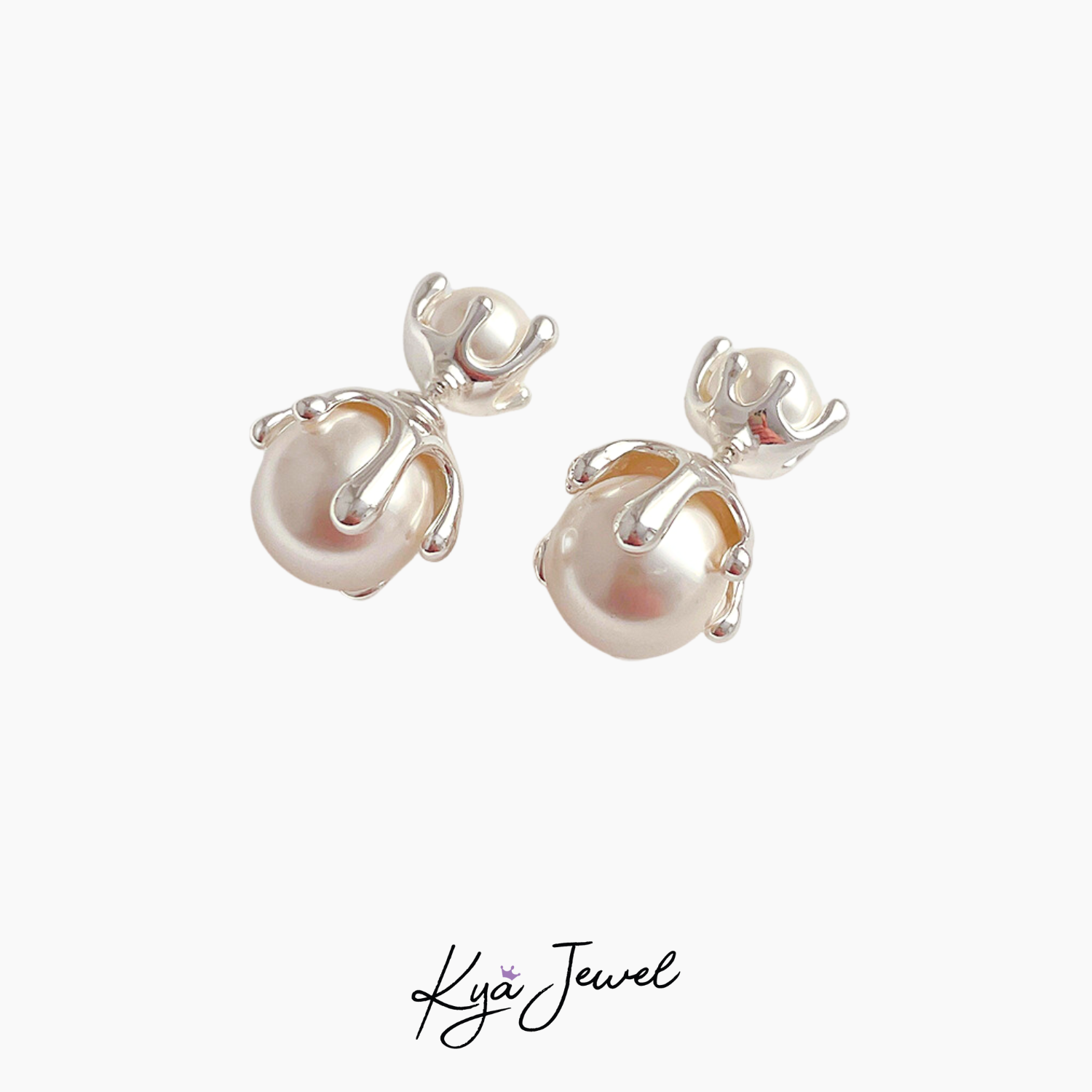 Khuyên tai nữ Elegant Pearl