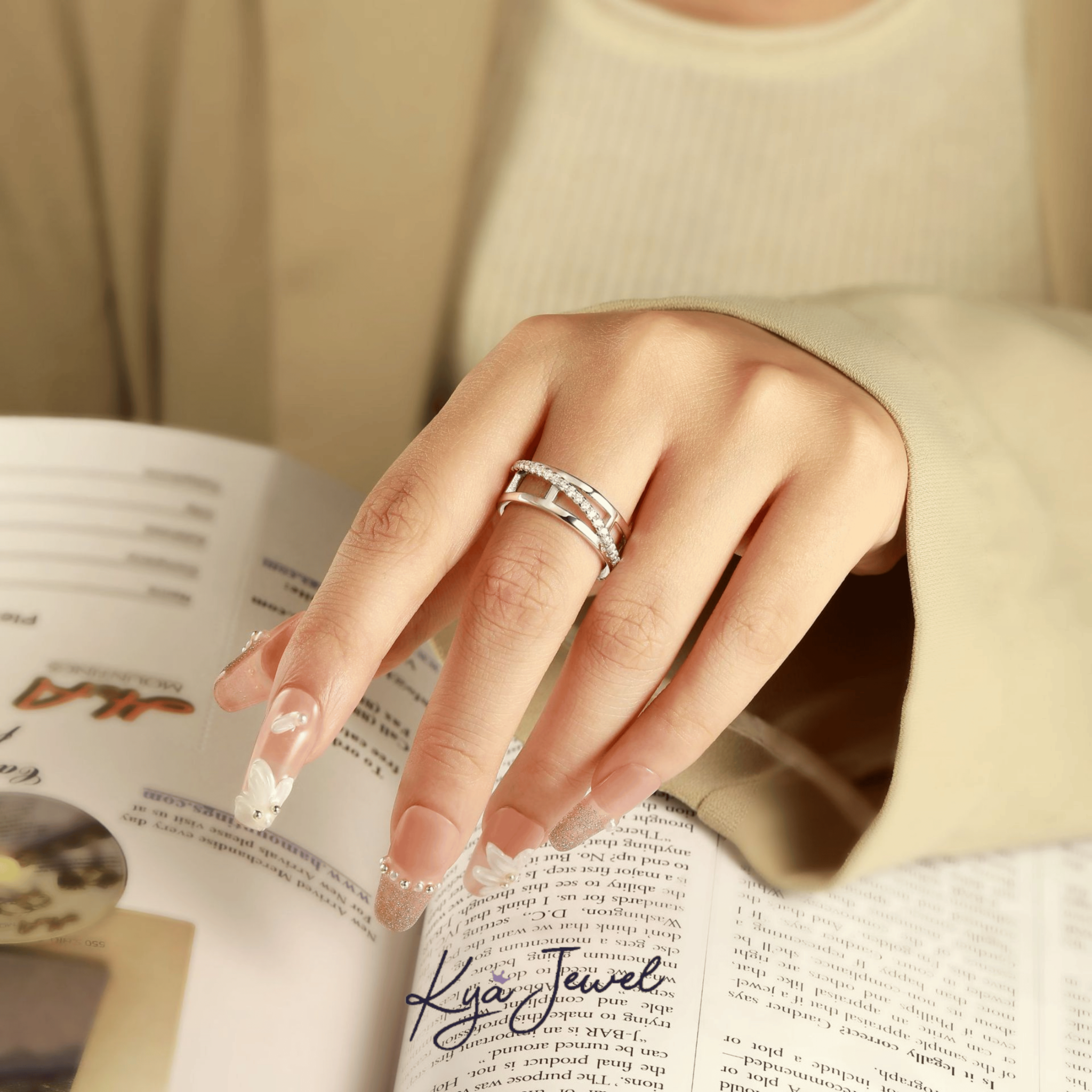 Nhẫn nữ Modern Sparkle