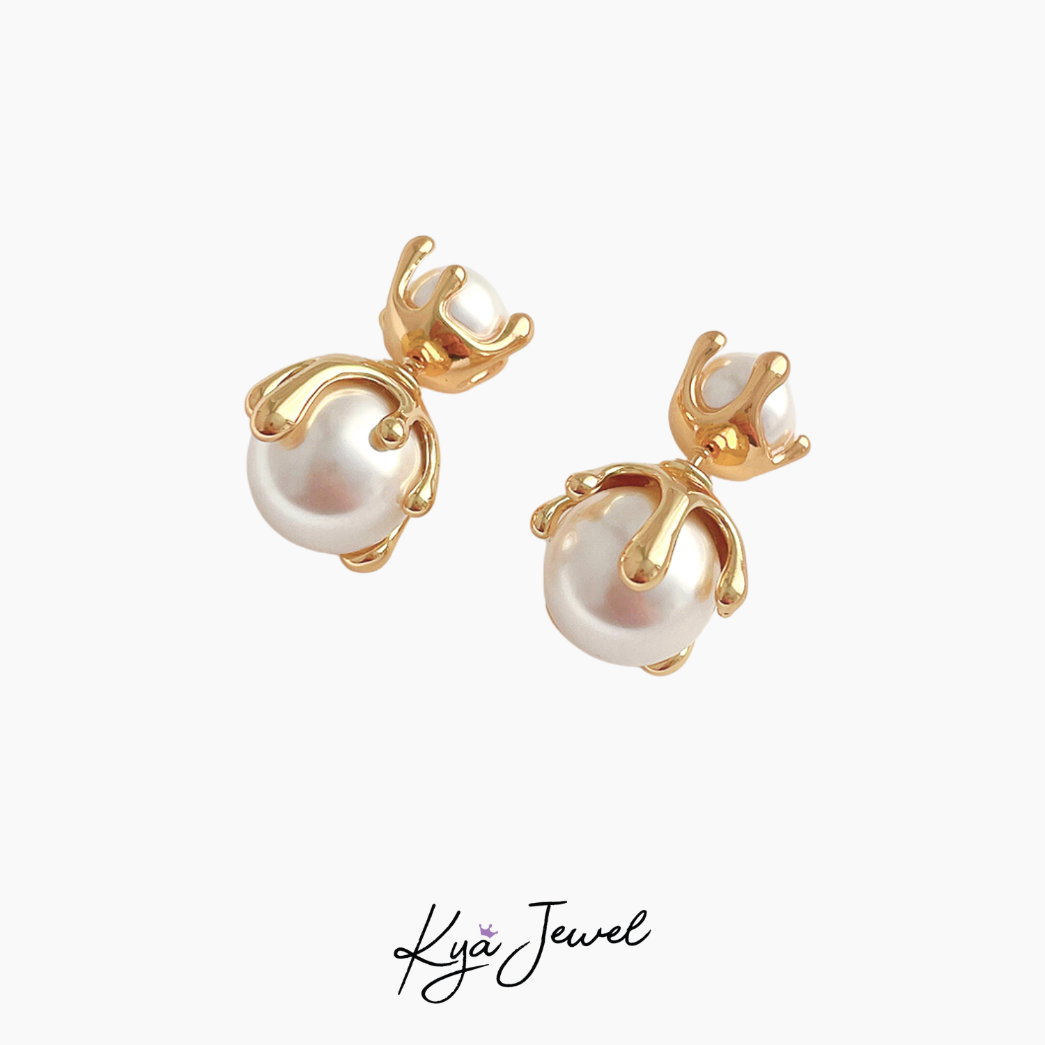 Khuyên tai nữ Elegant Pearl