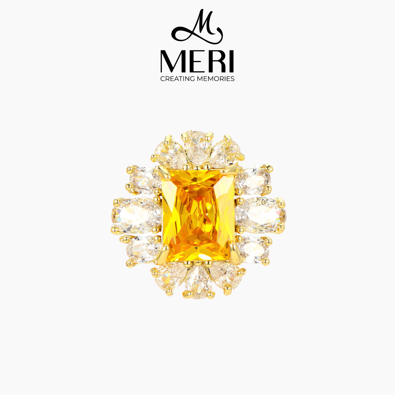 Pin cài áo Golden Flower