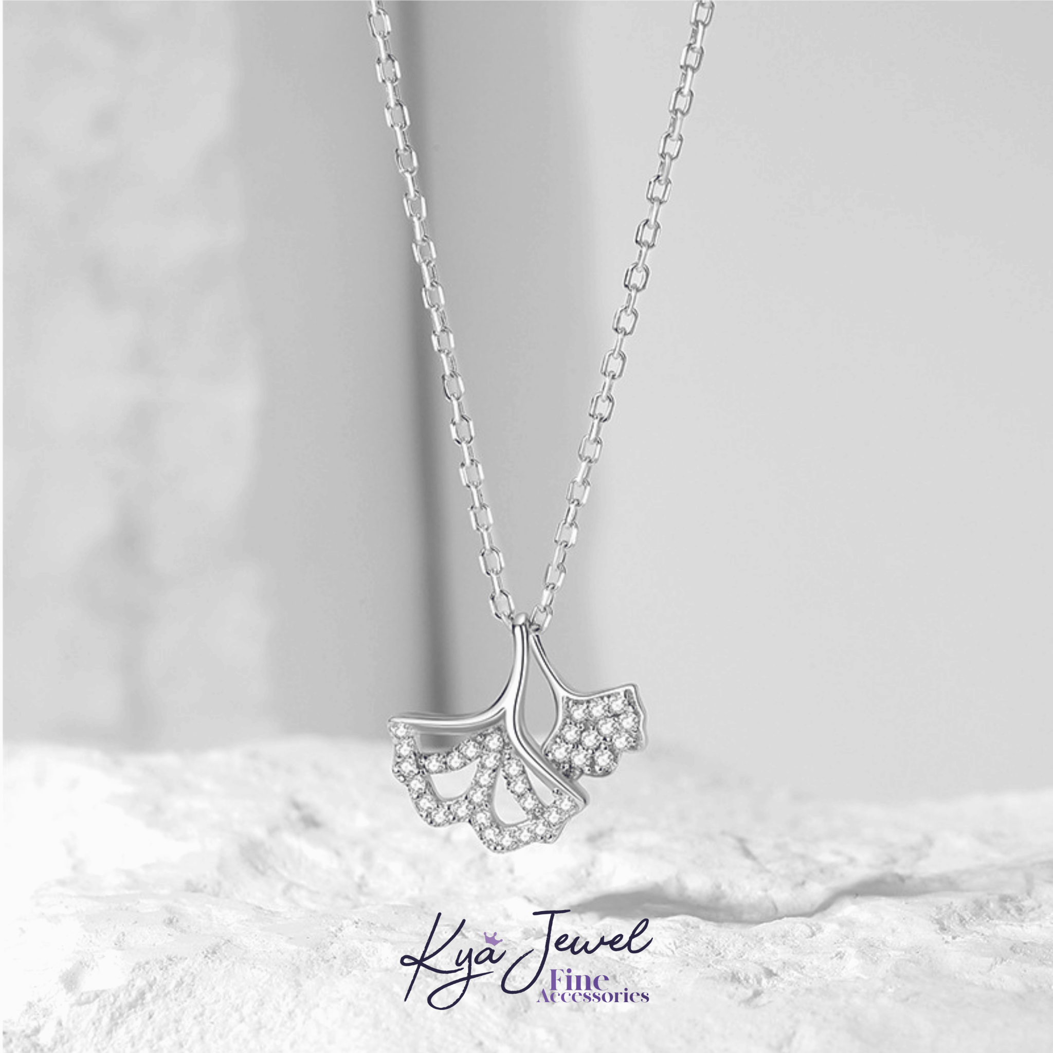 Dây chuyền nữ Ginkgo Elegance