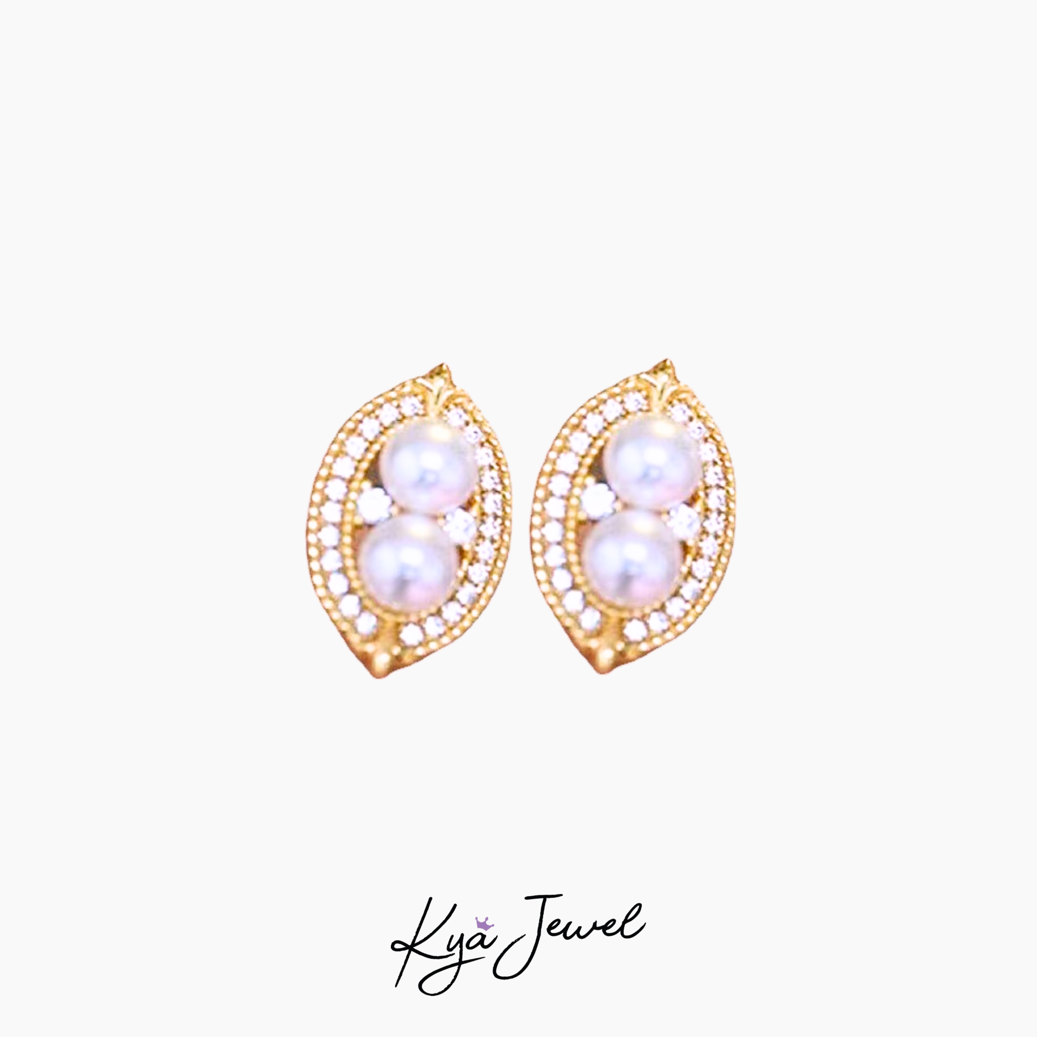 Khuyên tai nữ Sparkling Pearl