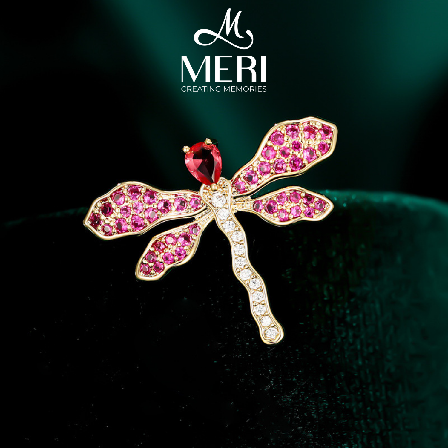 Pin cài áo cao cấp Little DragonFly