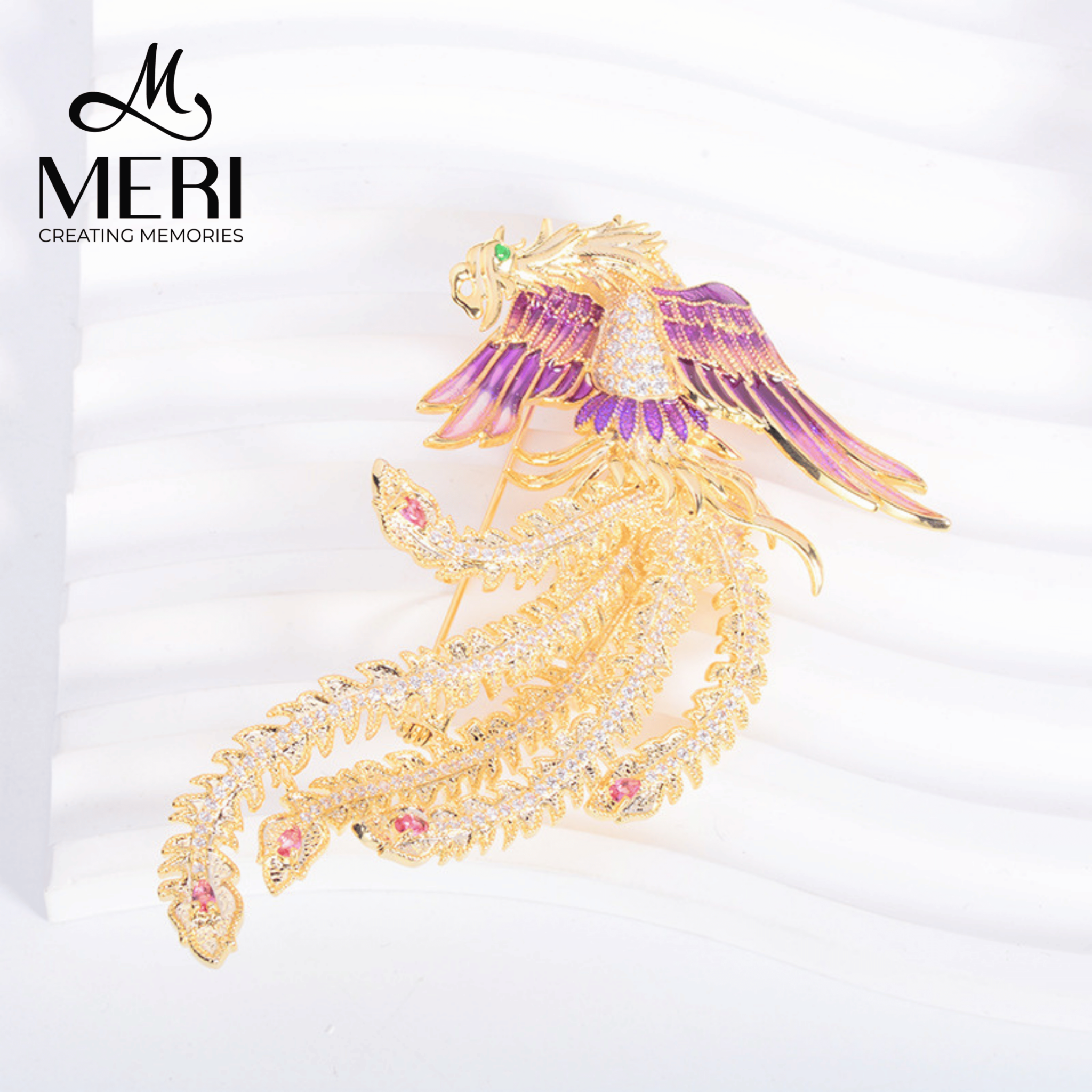 Cài áo Radiant Phoenix