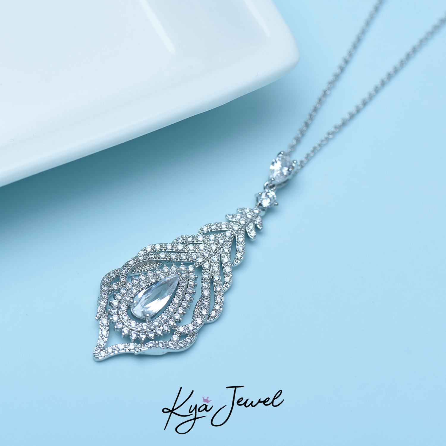 Dây chuyền nữ Sparkling Feather