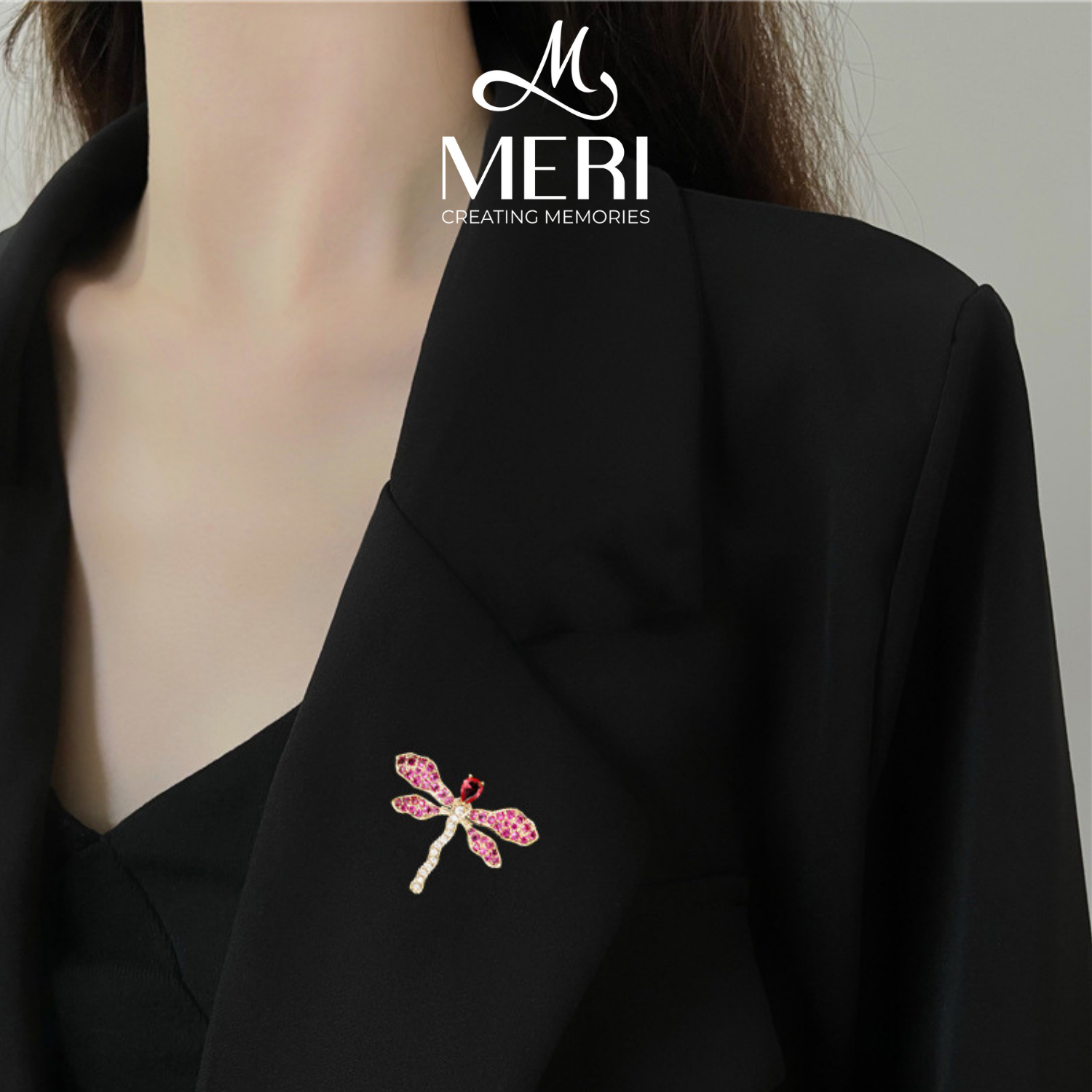 Pin cài áo cao cấp Little DragonFly