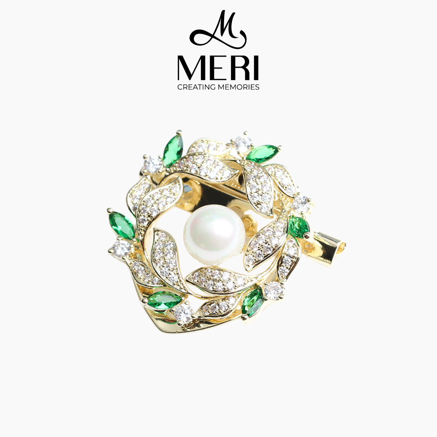 Cài áo Floral Wreath