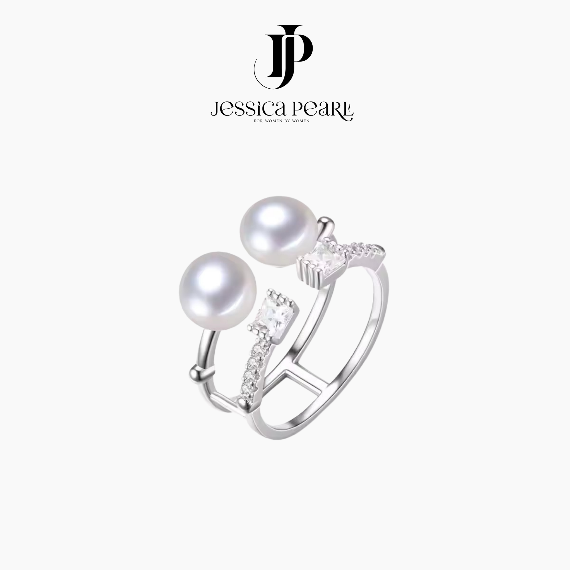 Nhẫn nữ Reflective Pearl