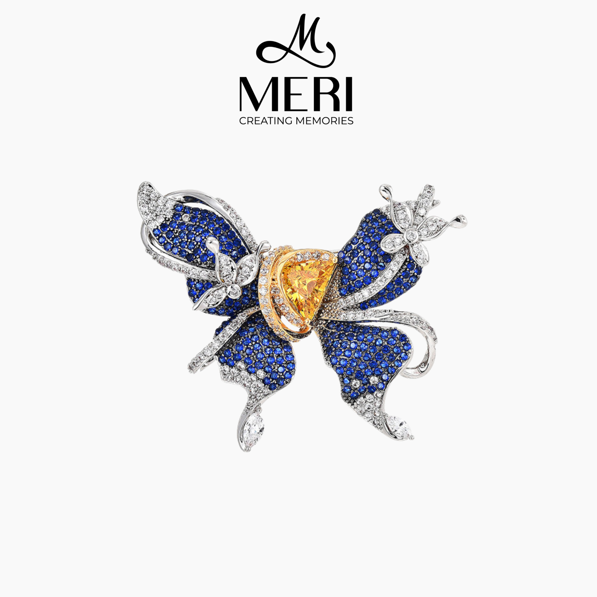 Cài áo Sparkling Butterfly