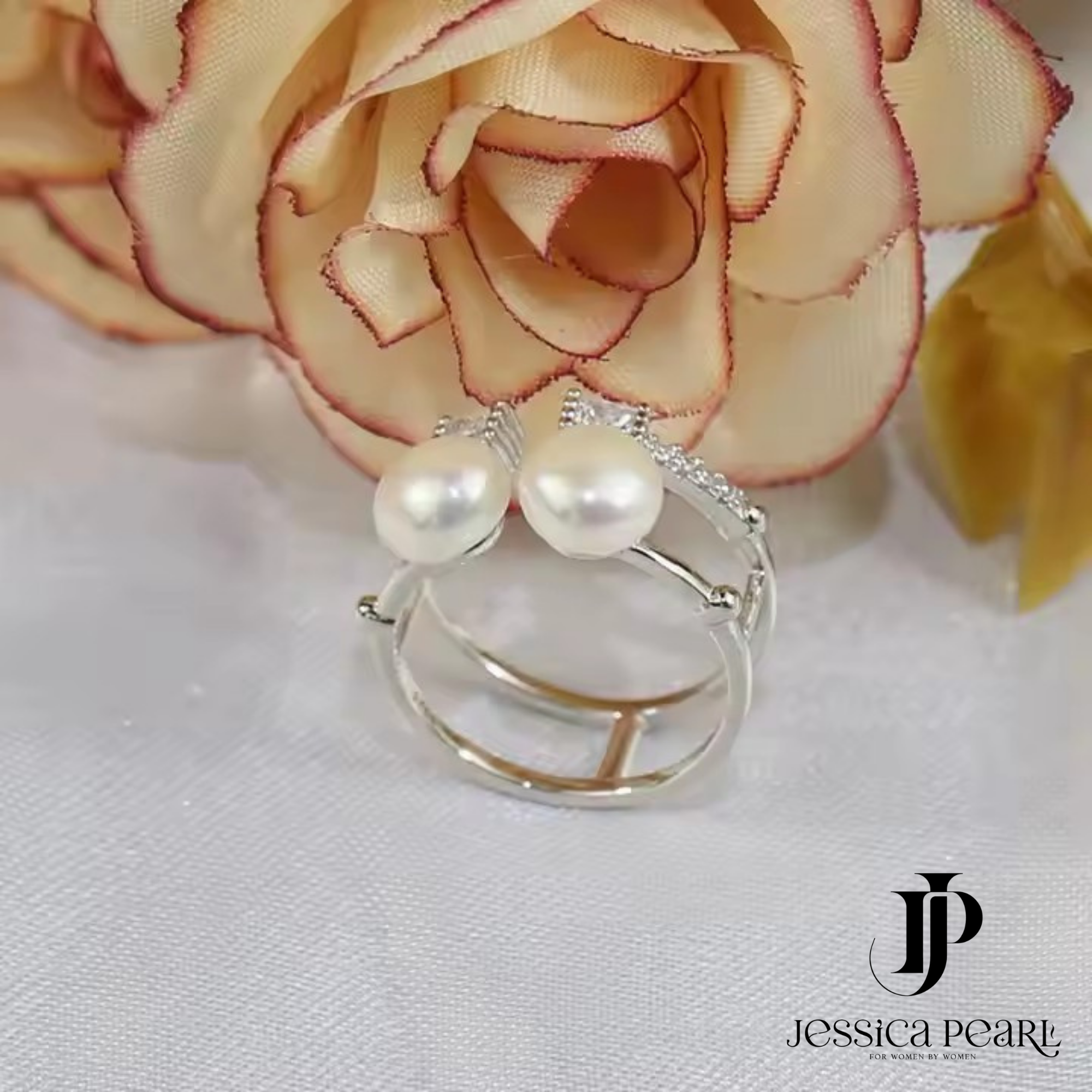Nhẫn nữ Reflective Pearl