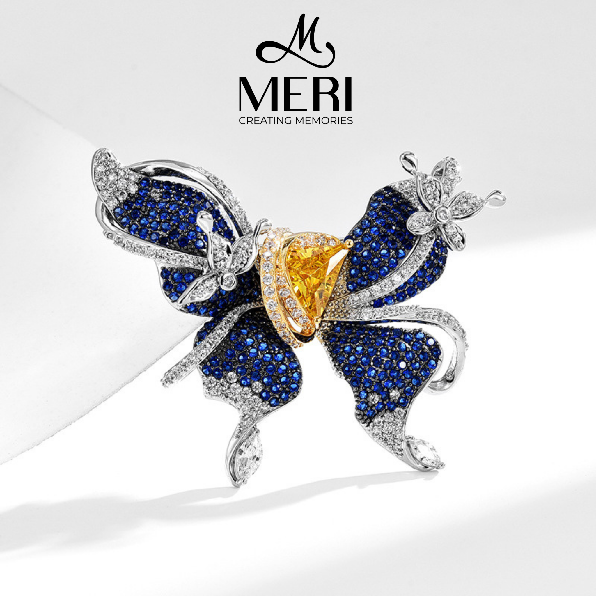 Cài áo Sparkling Butterfly