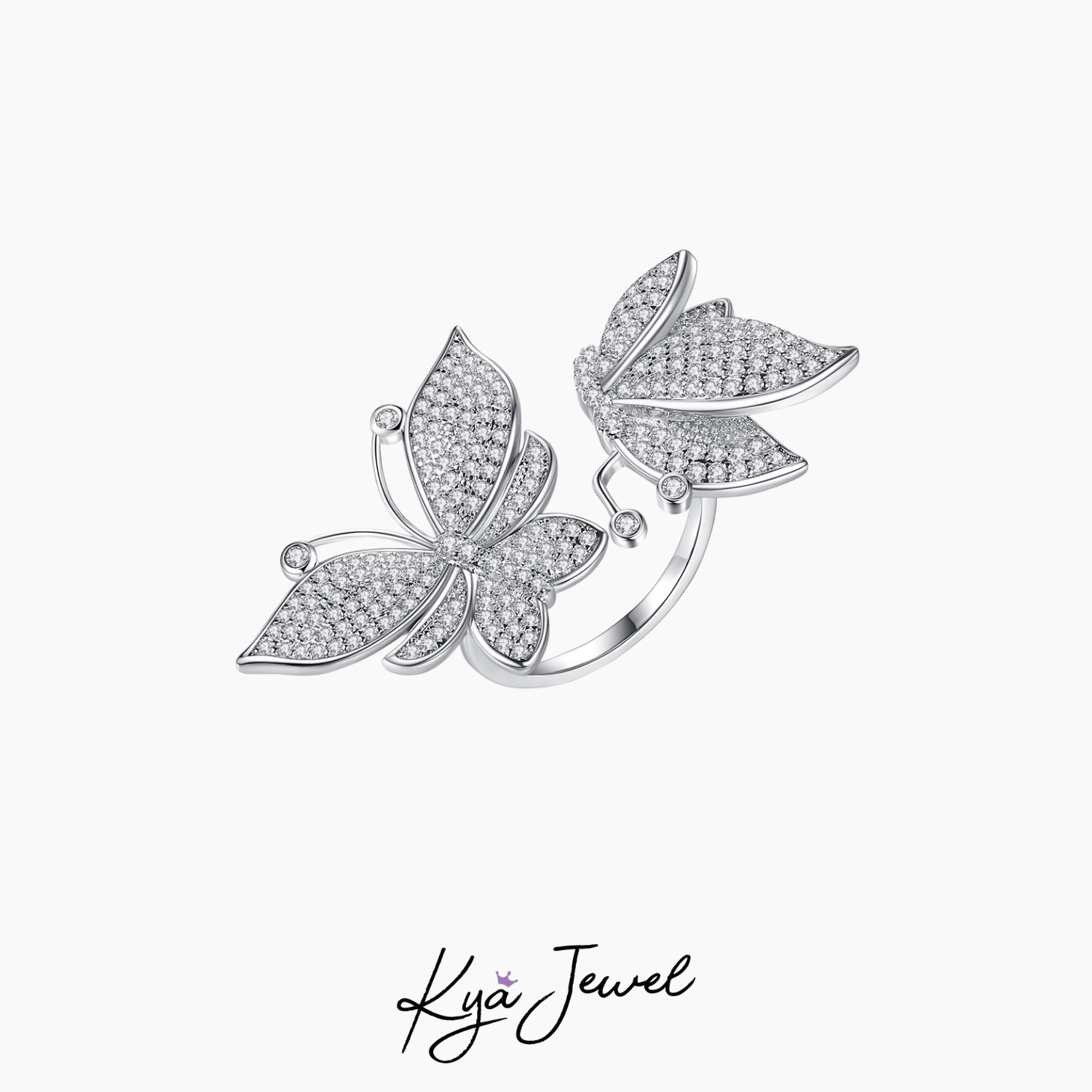 Nhẫn nữ Dazzling Butterfly