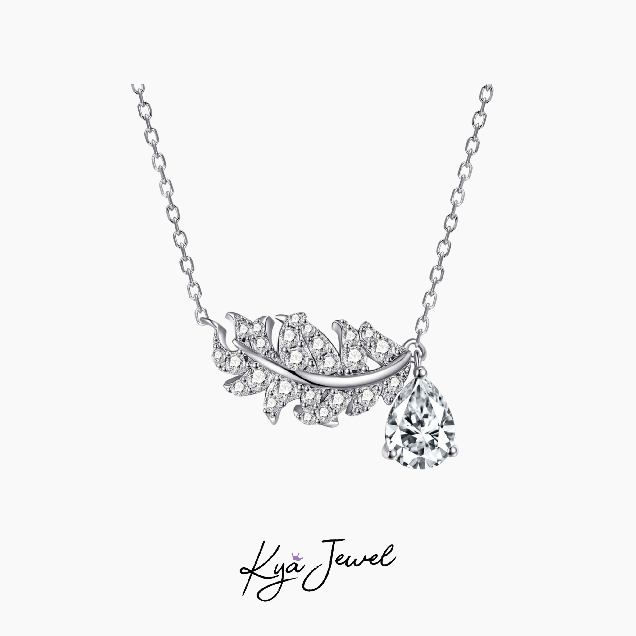 Dây chuyền nữ Feather Elegance
