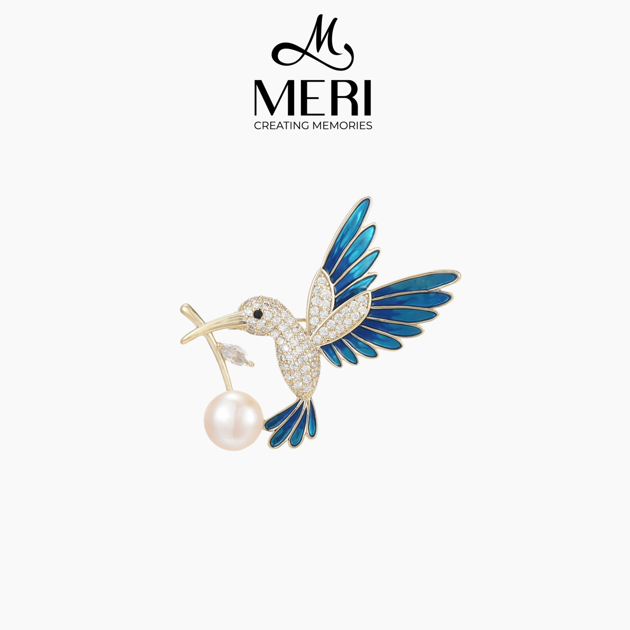 Cài áo Pearl Freedom