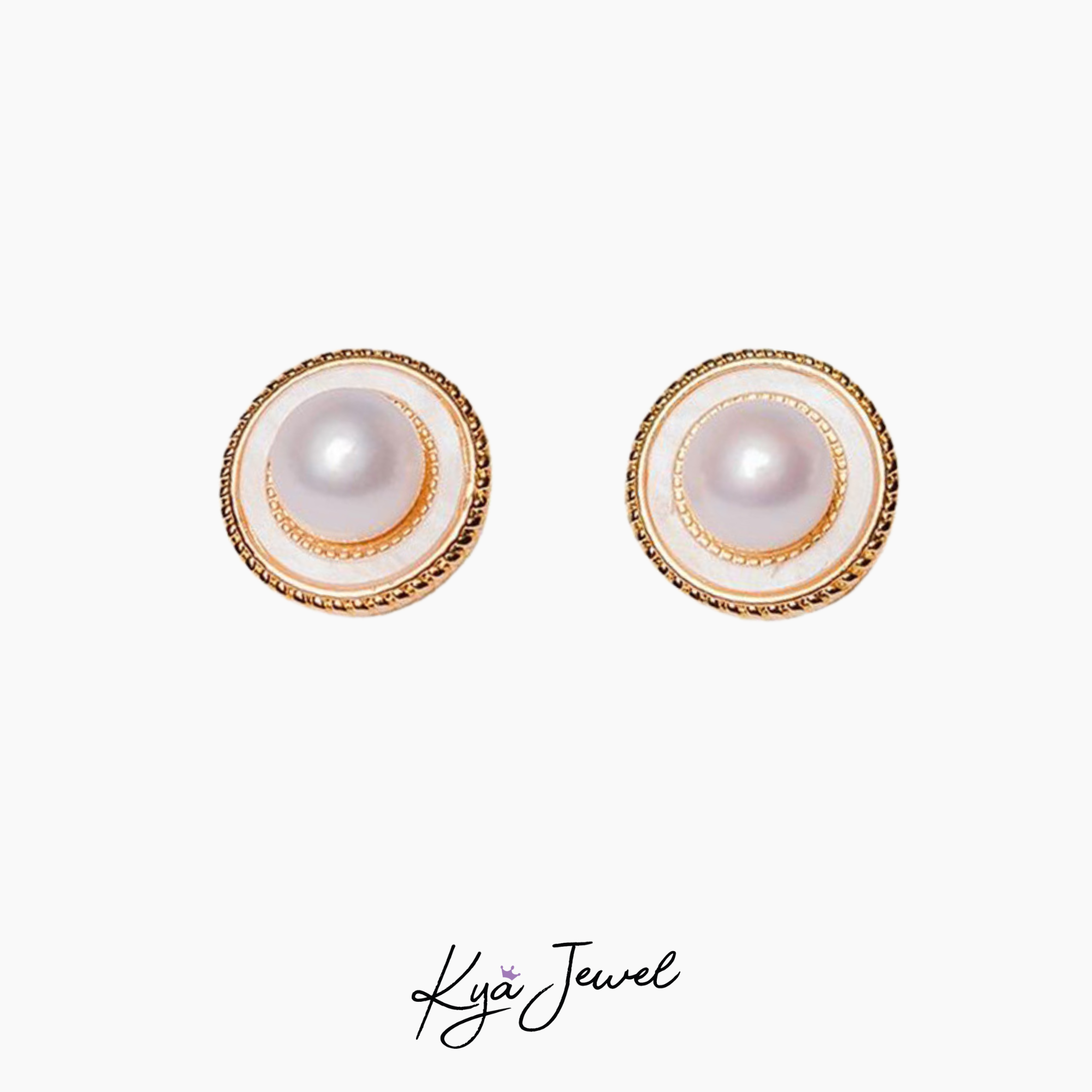 Khuyên tai nữ Charming Pearl