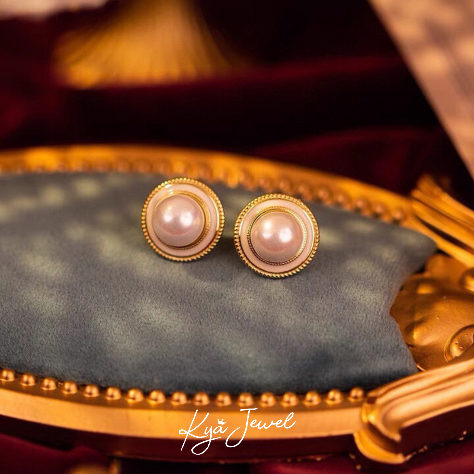 Khuyên tai nữ Charming Pearl