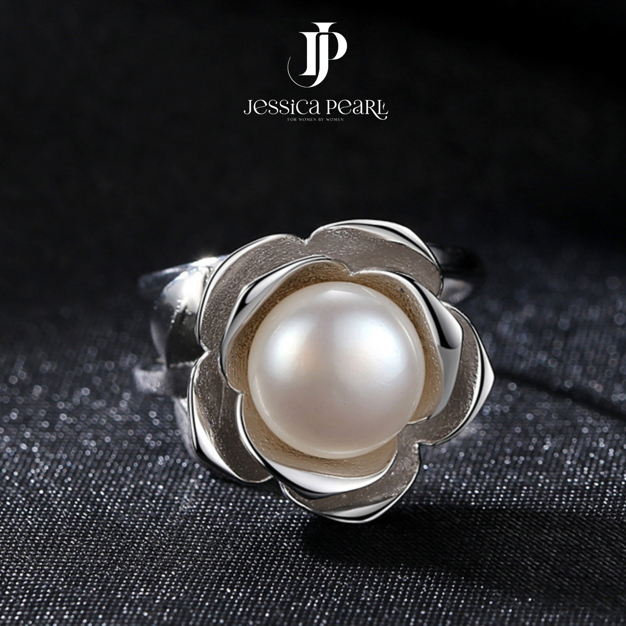 Nhẫn nữ Rose Pearl