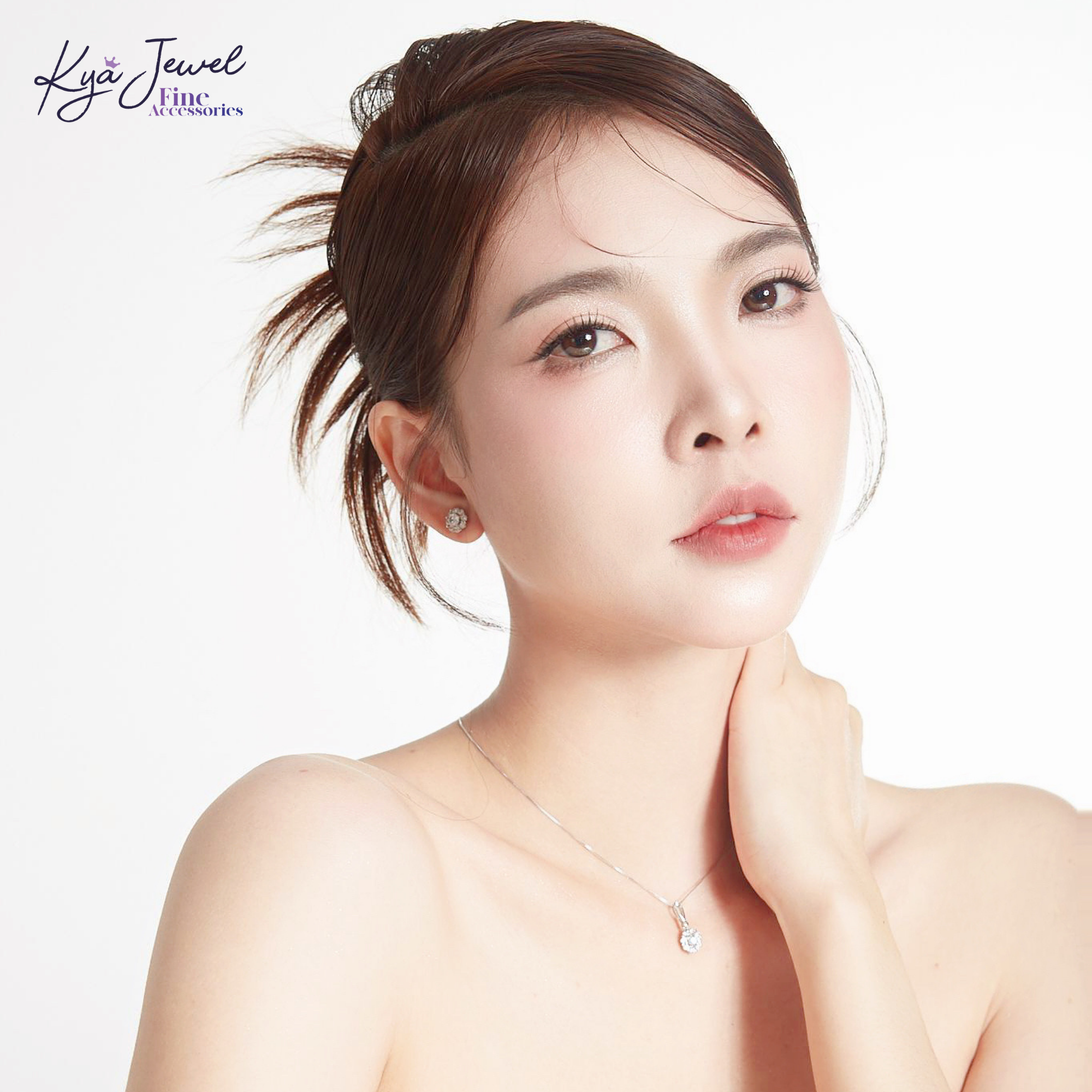 Bộ trang sức nữ Hoa mai cao cấp