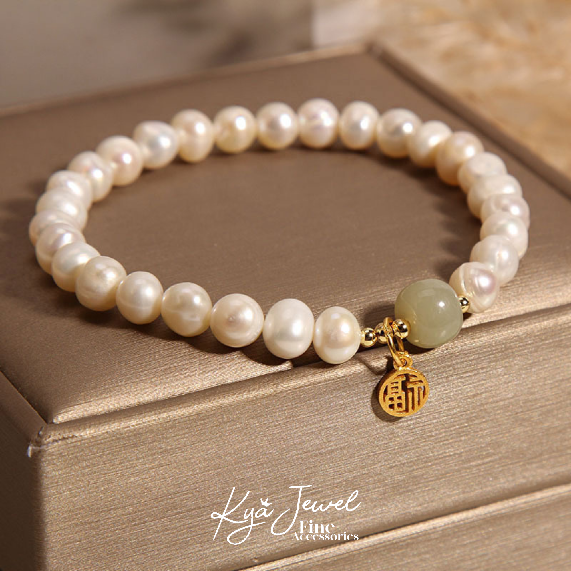 Vòng tay ngọc trai Sweet Jade