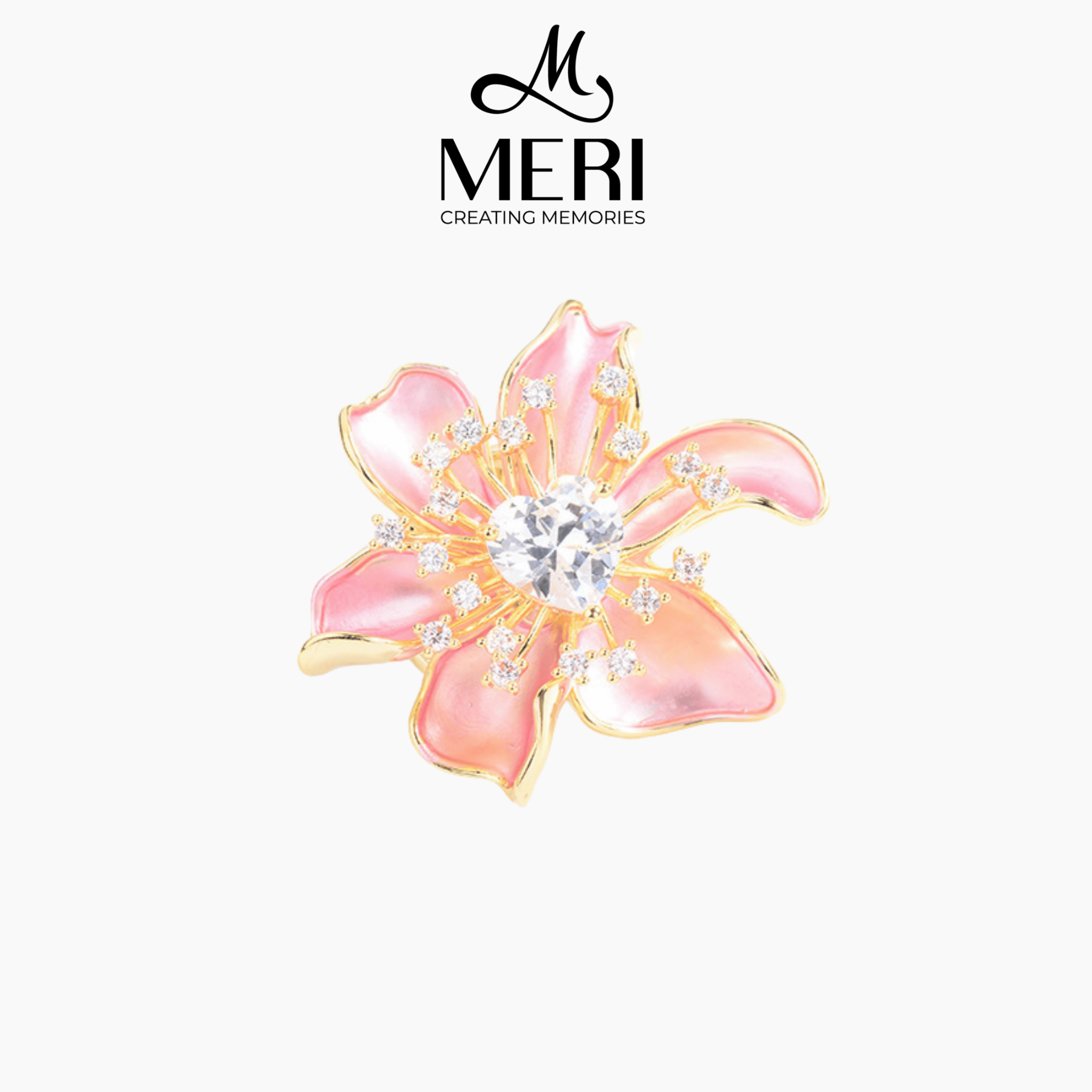 Pin cài áo Sweet Flower