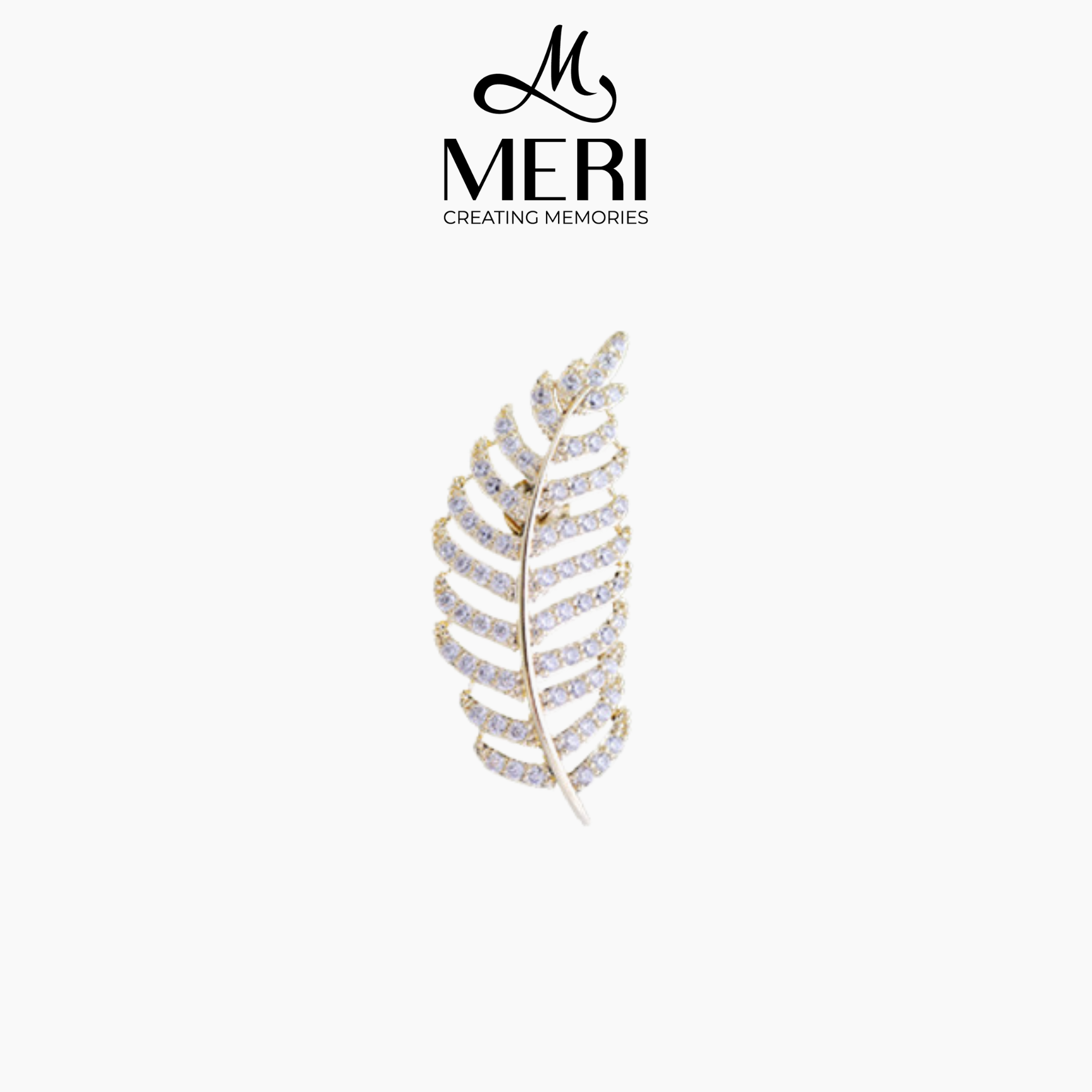 Pin cài áo lá dài