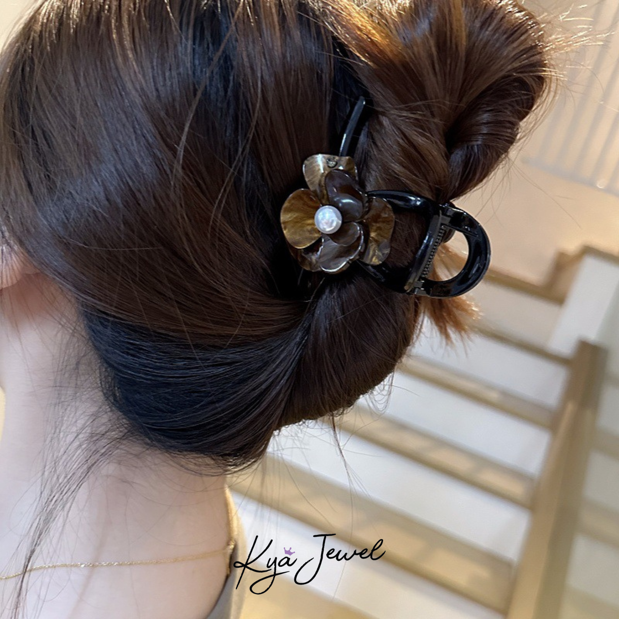 Kẹp tóc Chic Flora