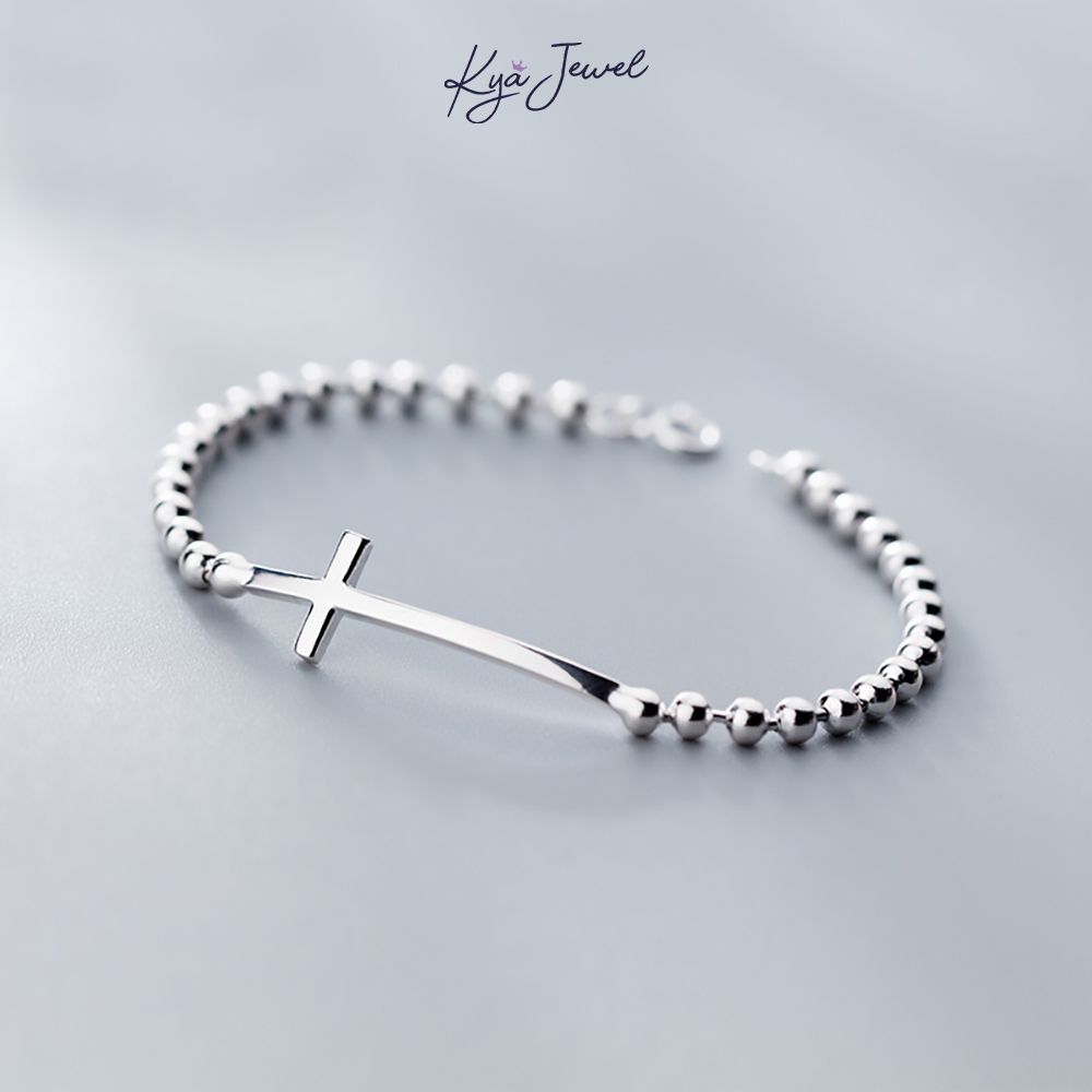 Lắc tay mặt chữ T đơn giản