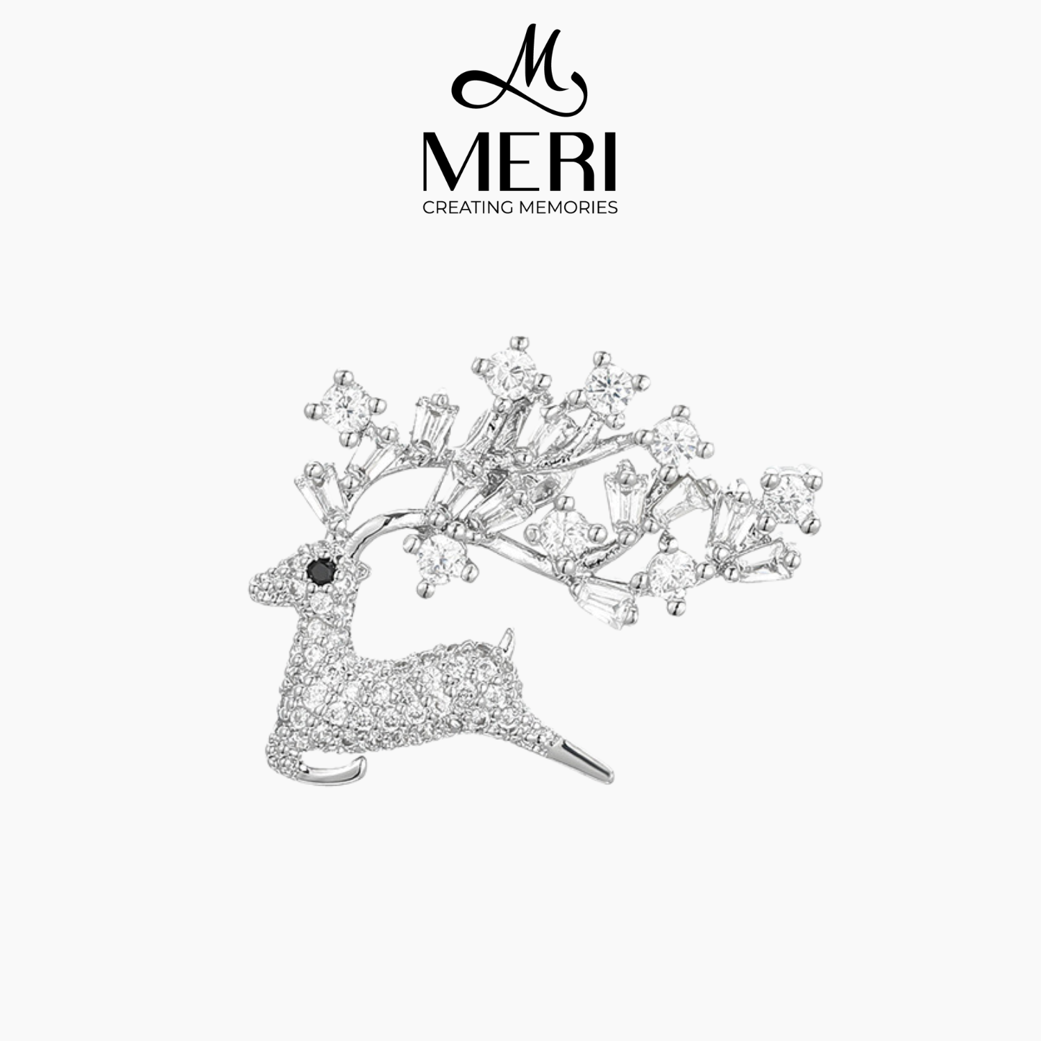 Pin cài áo con hươu xinh xắn