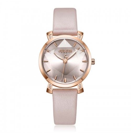 Đồng Hồ Nữ JA-1158B Julius Hàn Quốc Dây Da (Da)