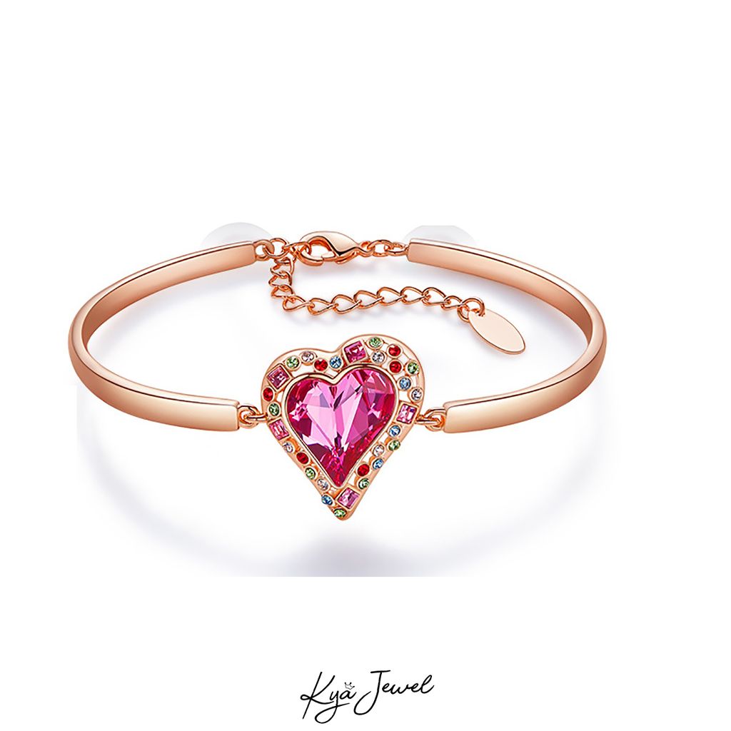 Lắc tay đá Swarovski và ngọc trai cổ điển
