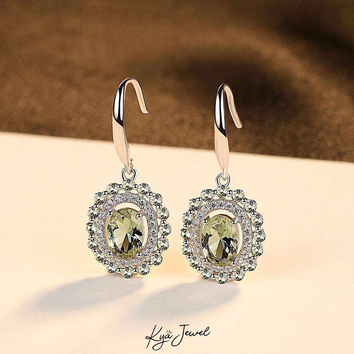 Bộ trang sức olive tươi trẻ